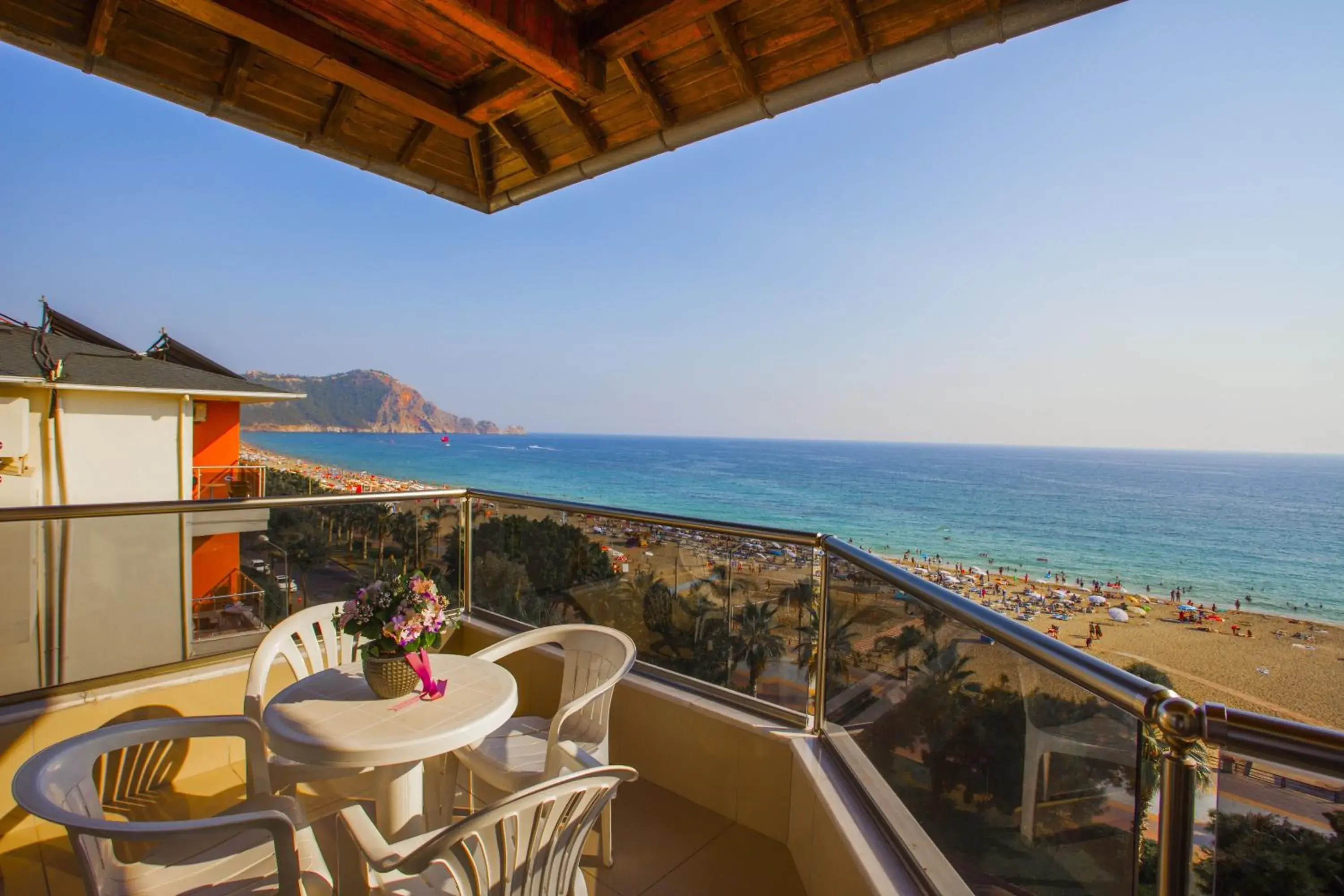 Sea view in Kleopatra Ada Beach Hotel Sea view in Kleopatra Ada Beach Hotel