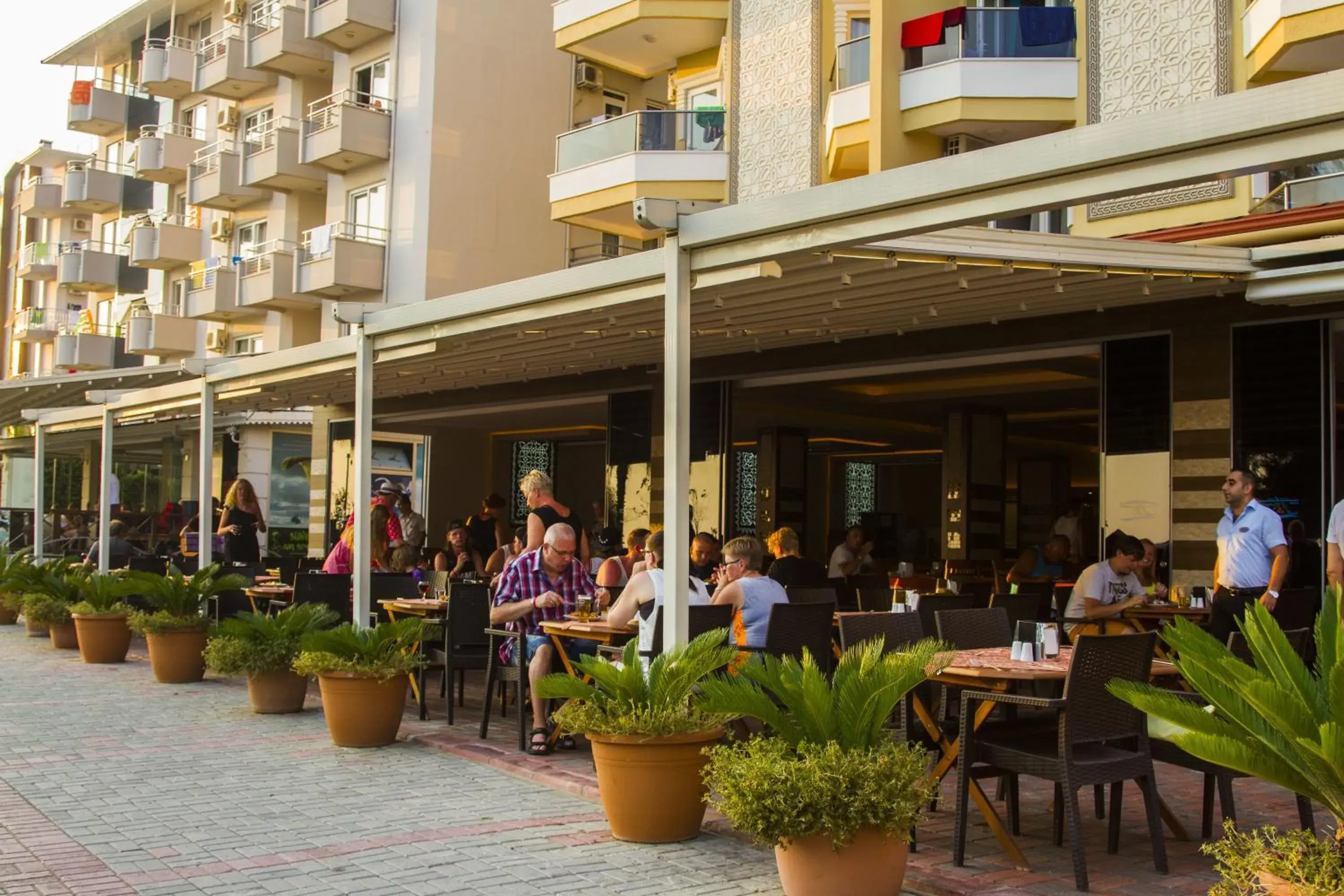 Restaurant/places to eat in Kleopatra Ada Beach Hotel Restaurant/places to eat in Kleopatra Ada Beach Hotel