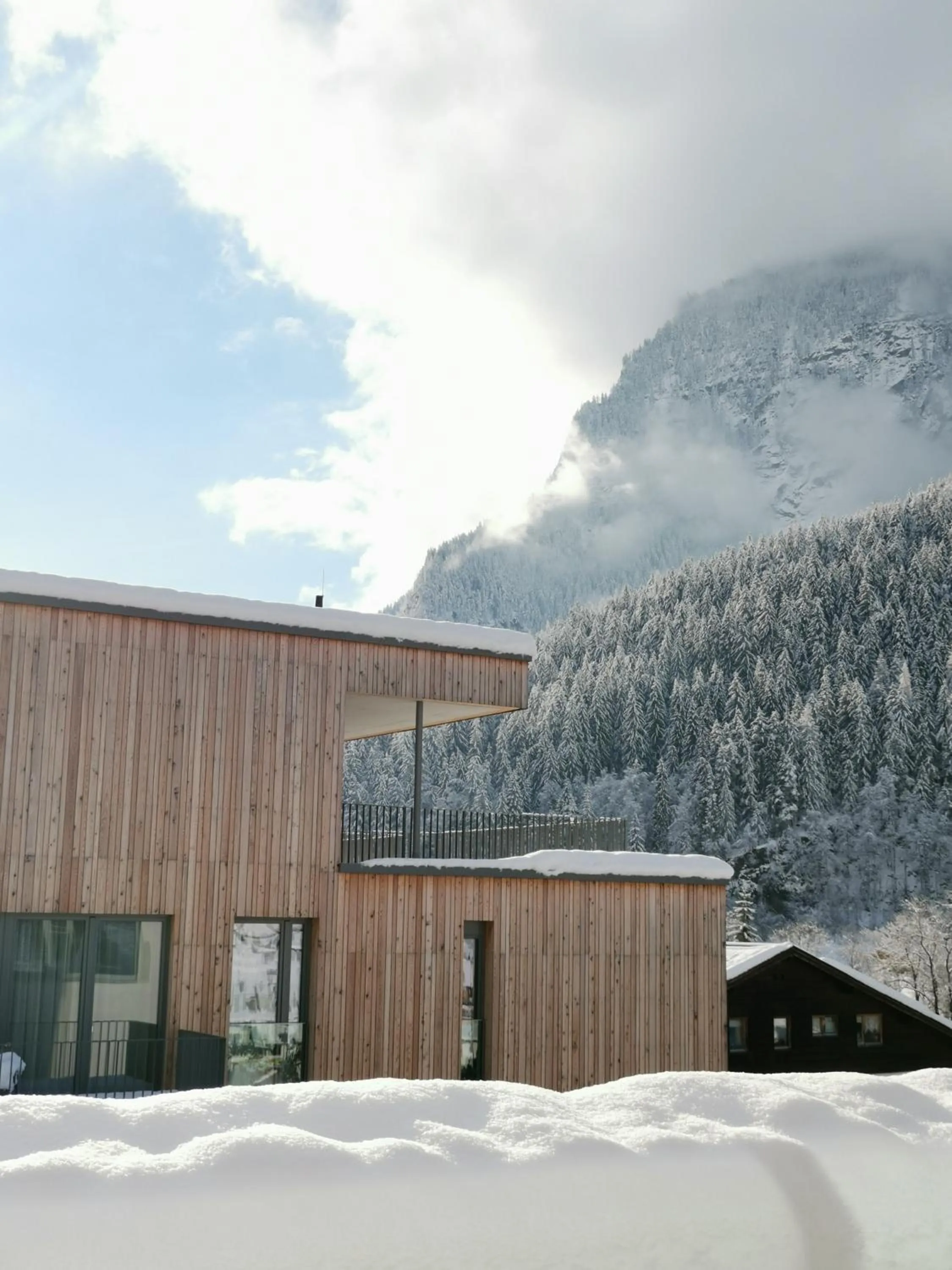 Property building in All-Suite Resort Ötztal