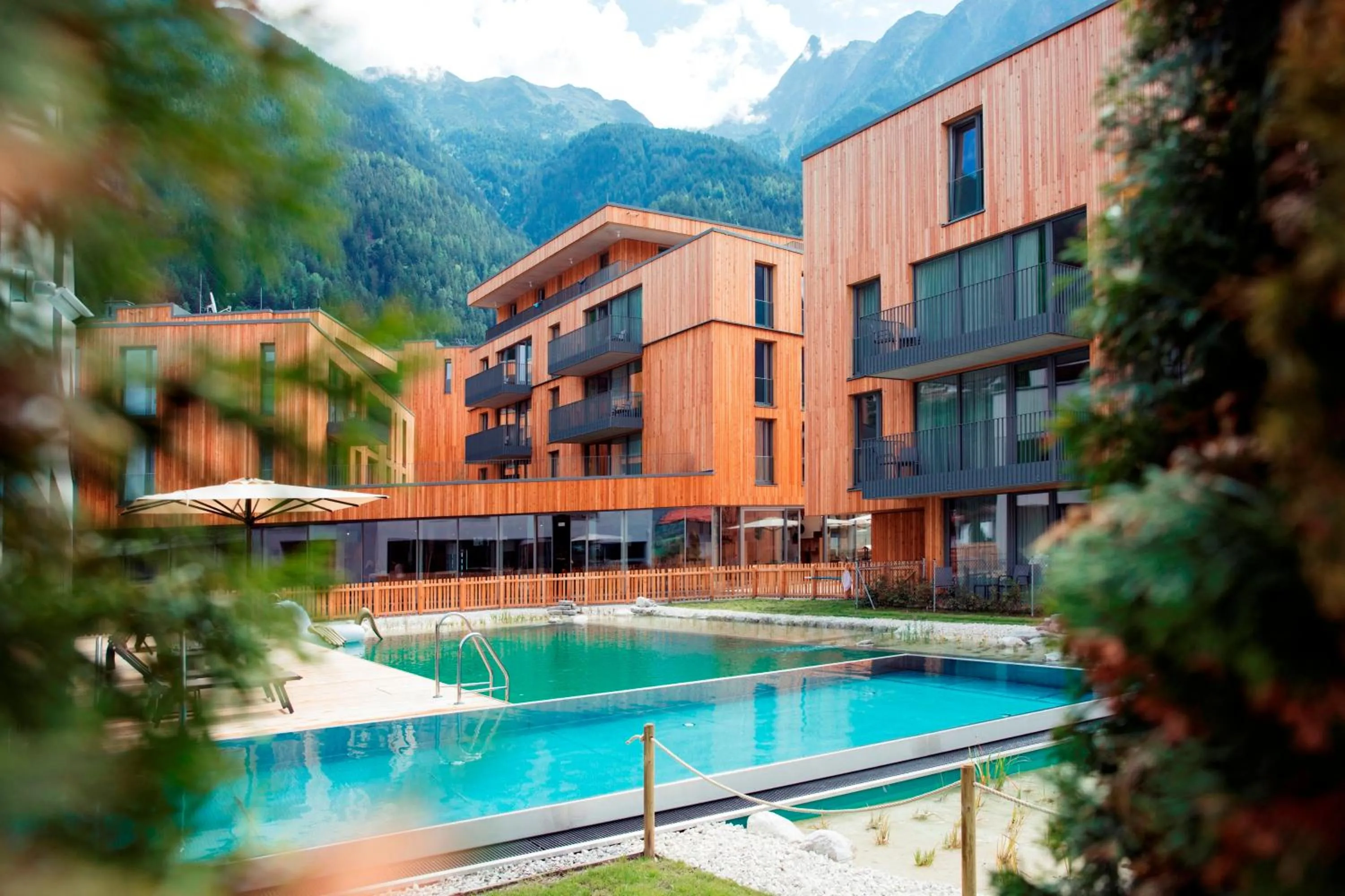 Property building in All-Suite Resort Ötztal