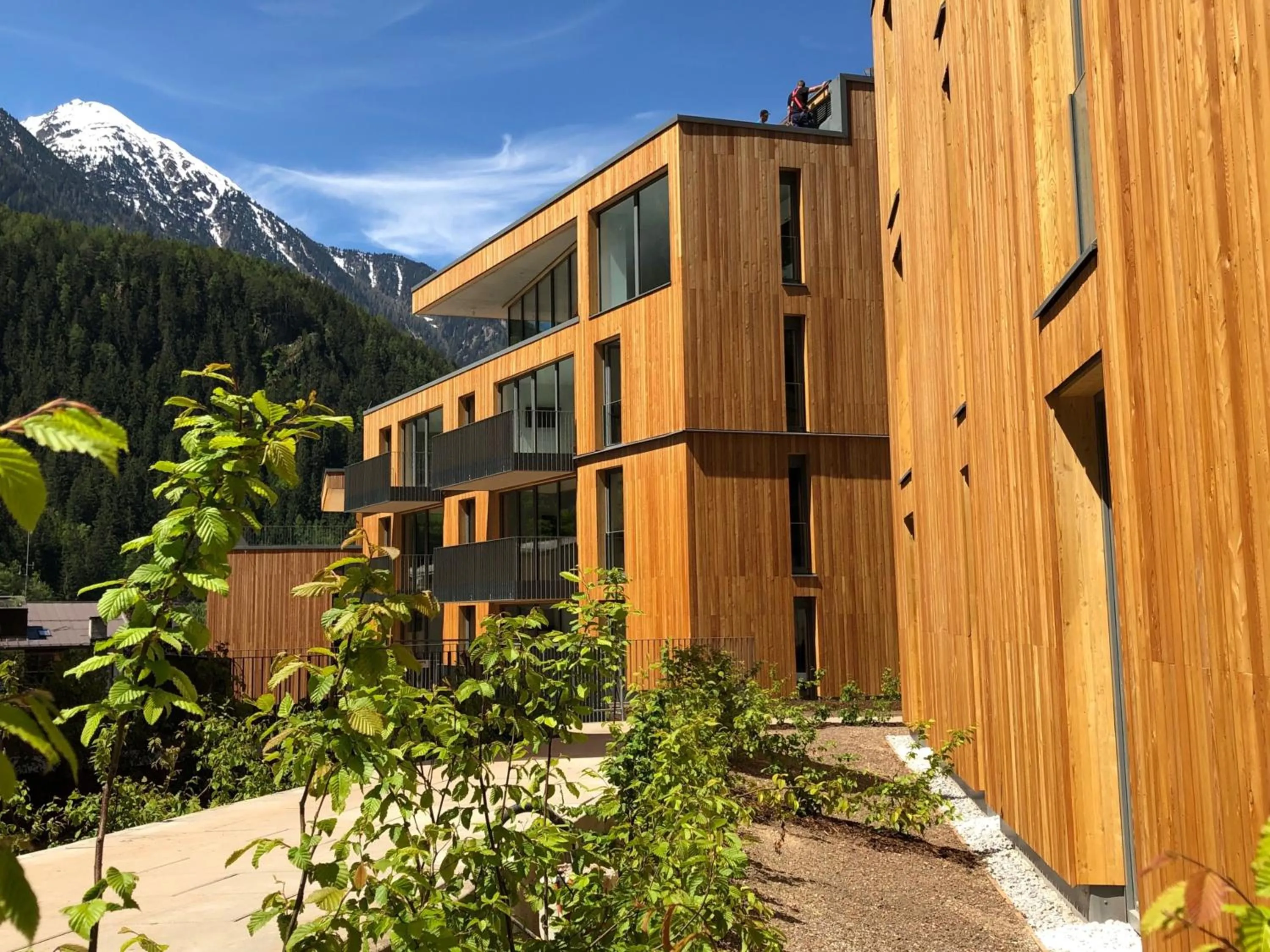 Property building in All-Suite Resort Ötztal