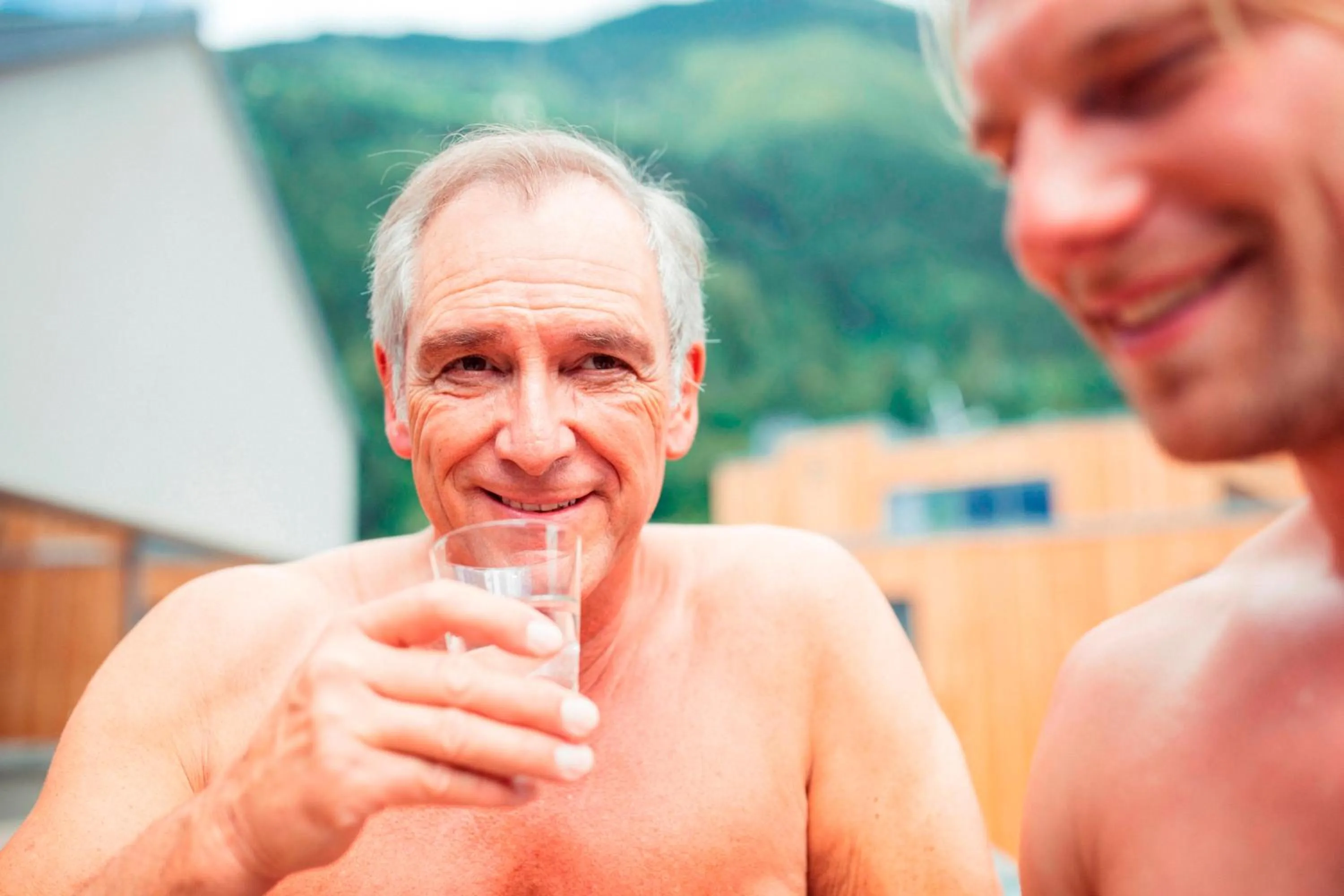 People in All-Suite Resort Ötztal