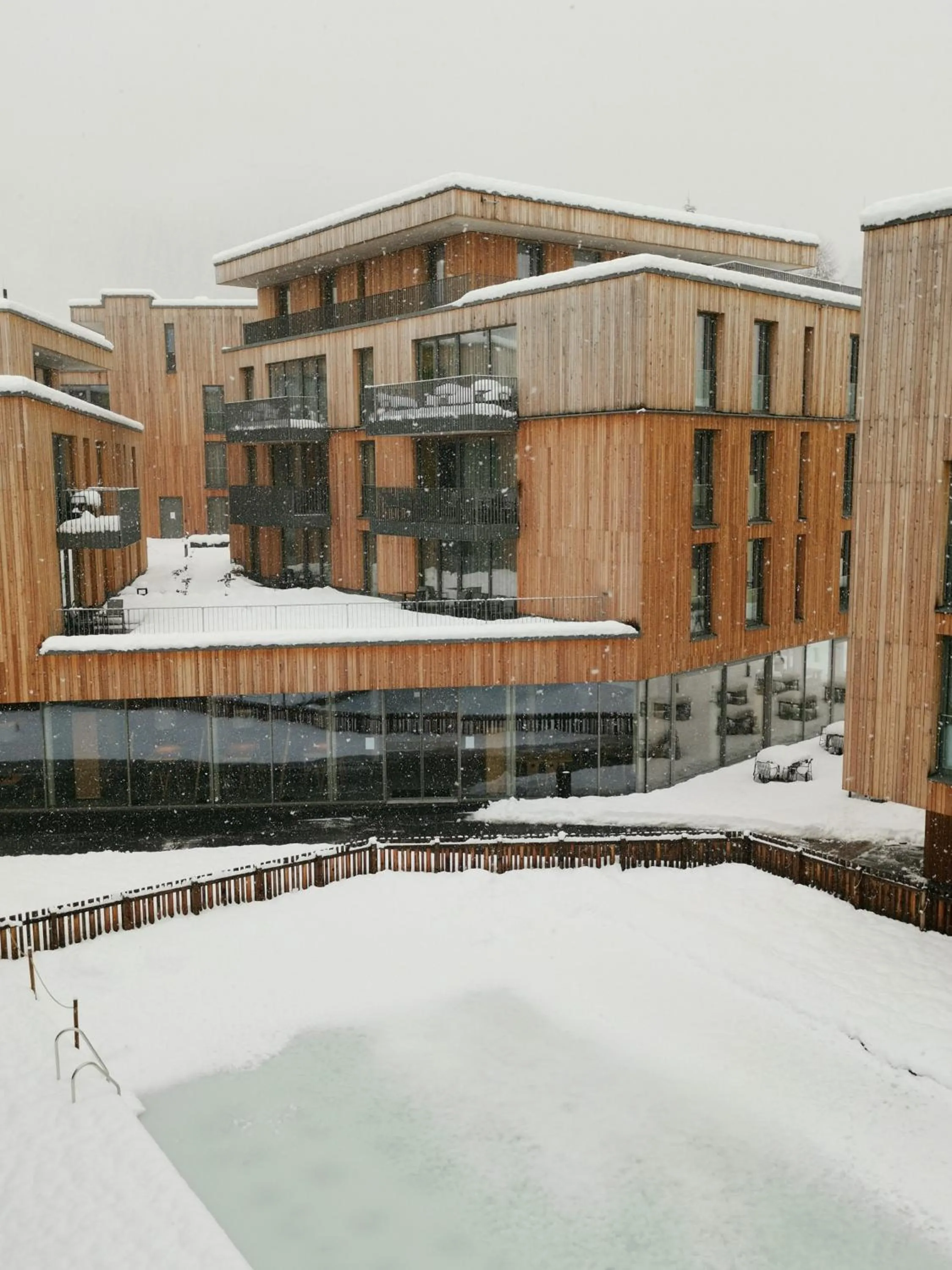 Property building in All-Suite Resort Ötztal