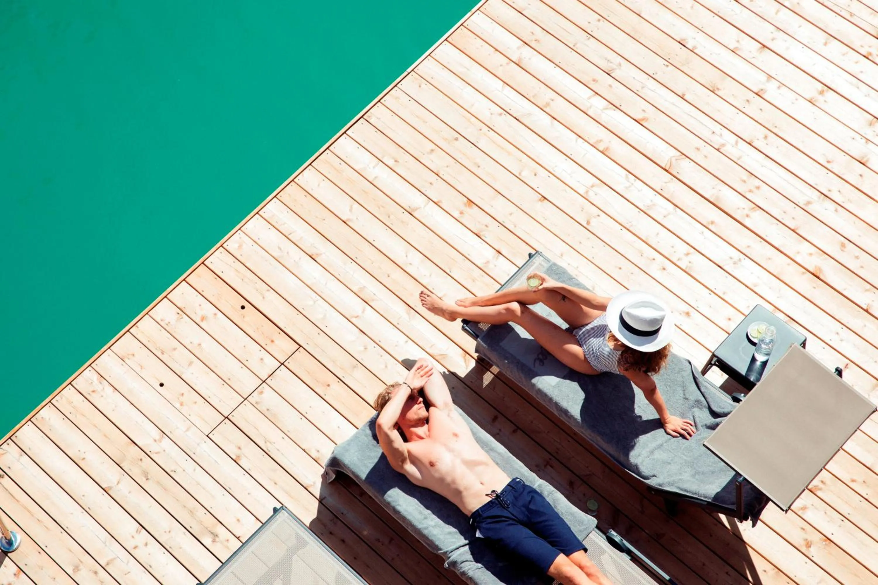 Swimming pool in All-Suite Resort Ötztal