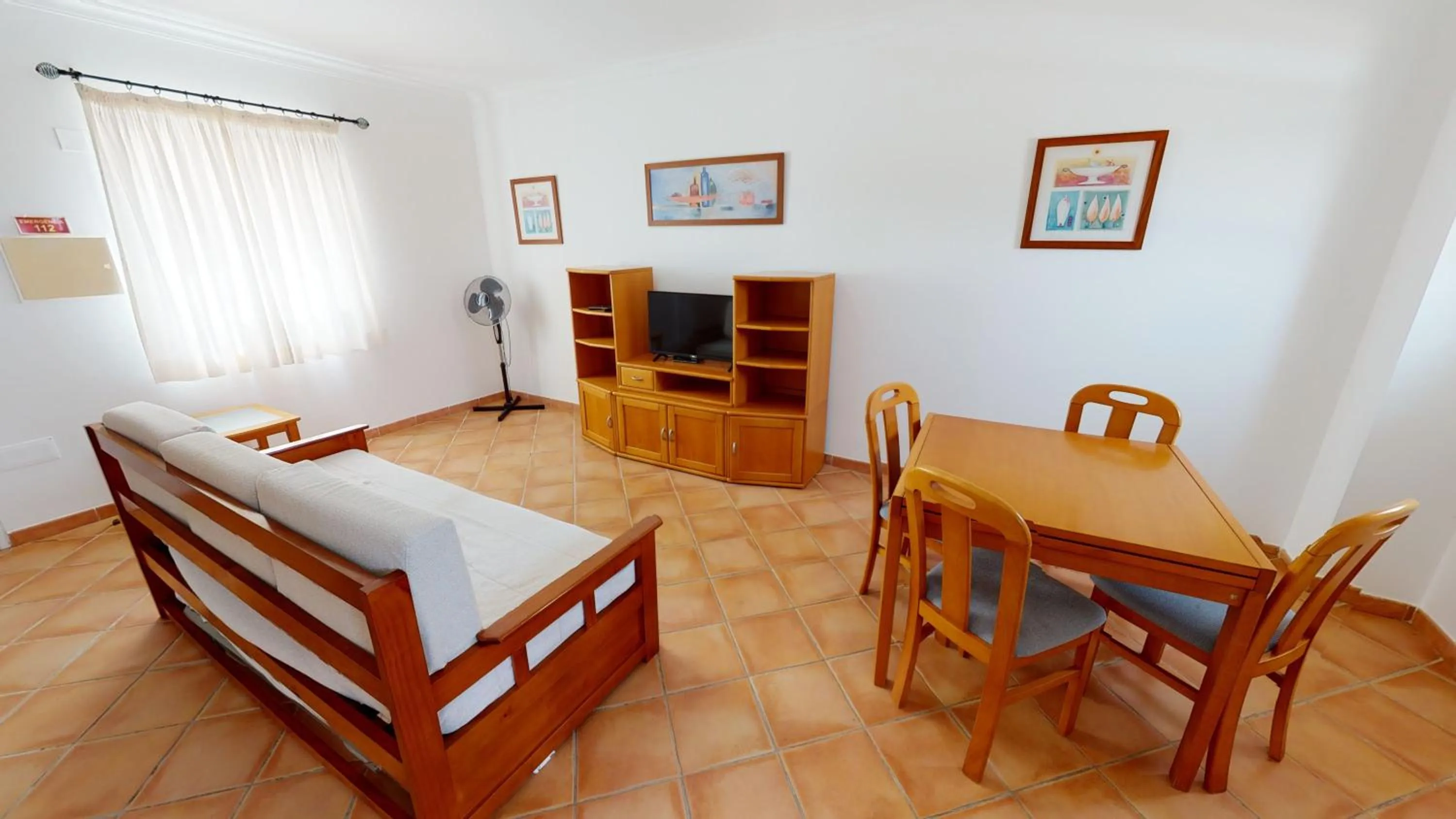 Living room, Bed in Monte dos Avós Village - Pet Friendly