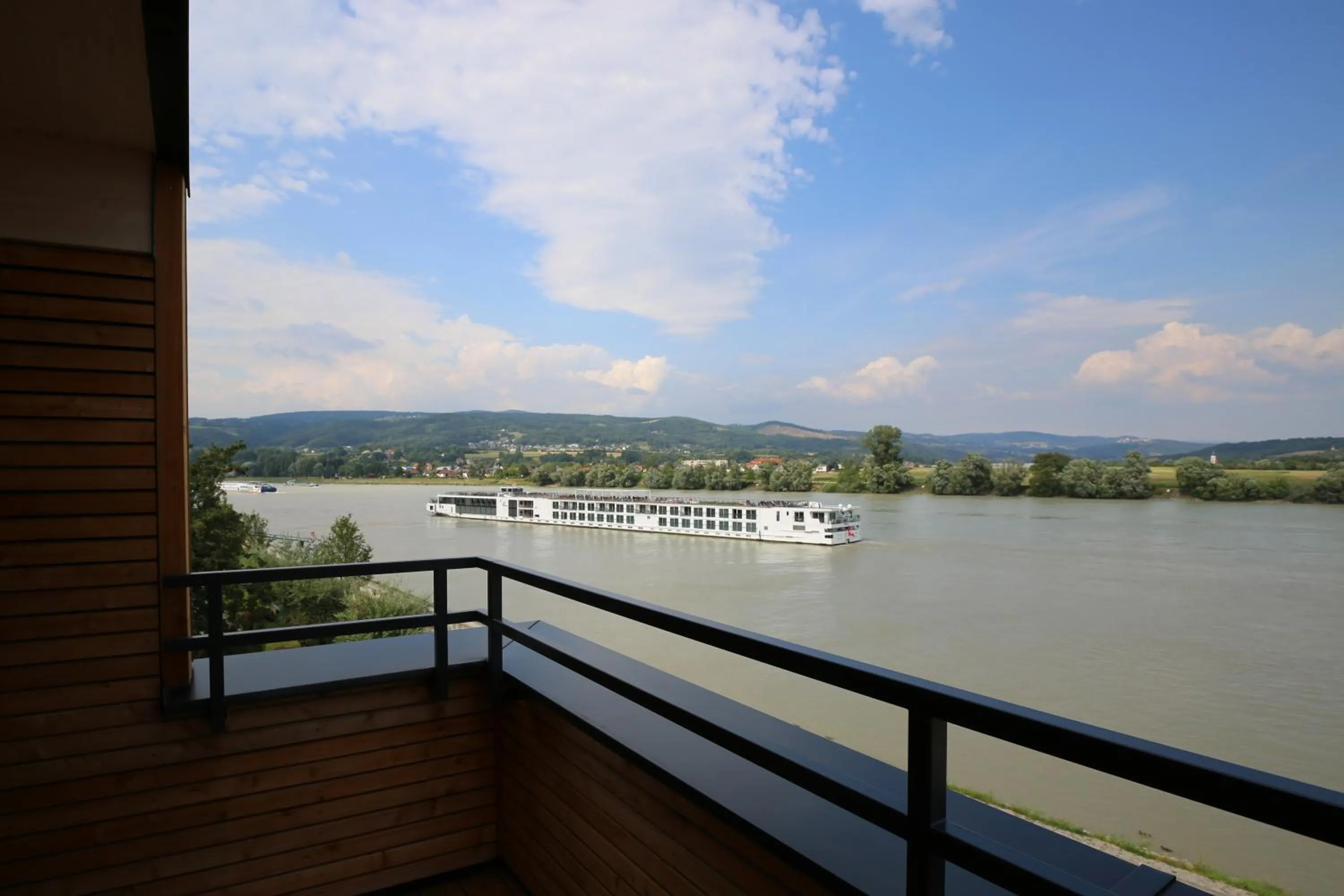 Balcony/Terrace in Donau Lodge