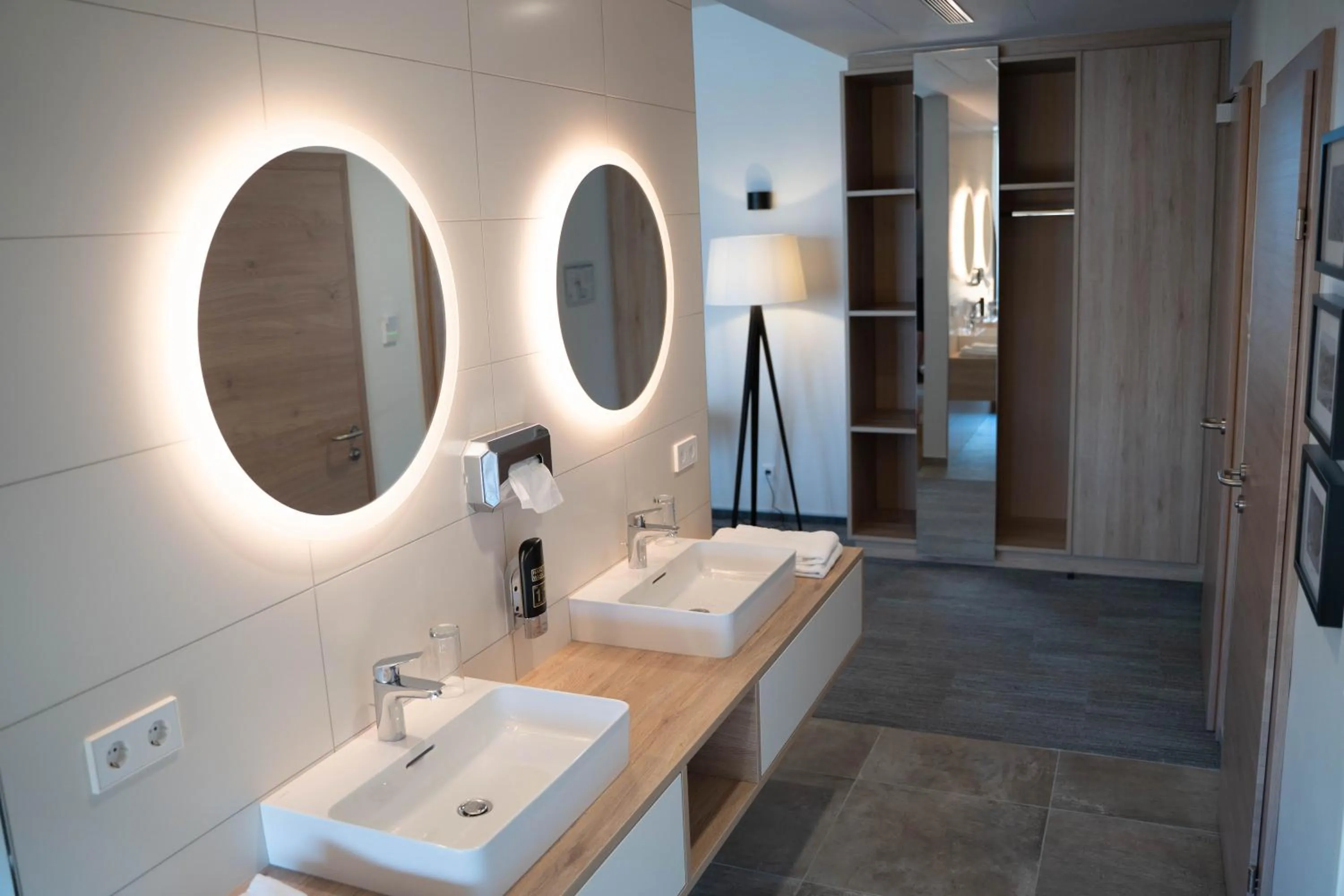 Bathroom in Donau Lodge