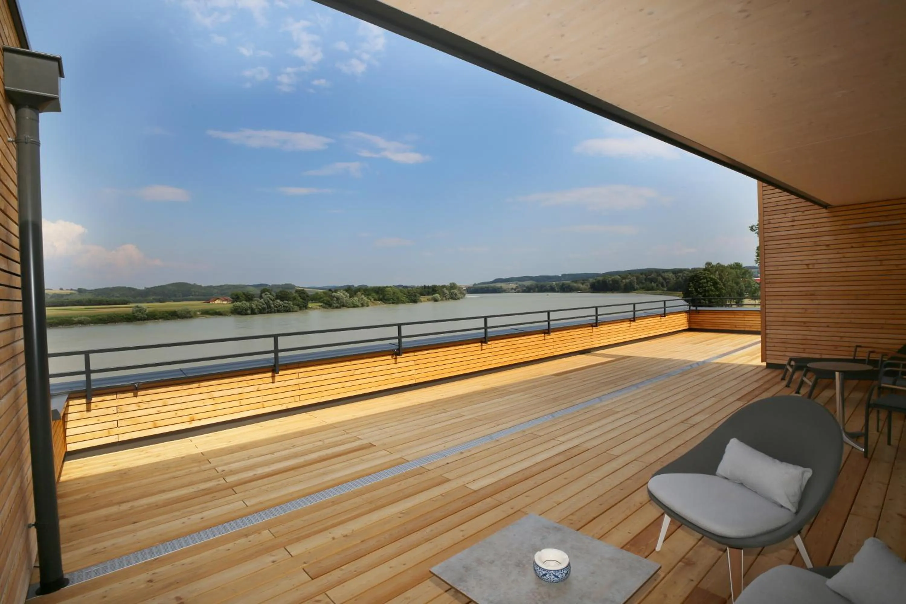 Balcony/Terrace in Donau Lodge