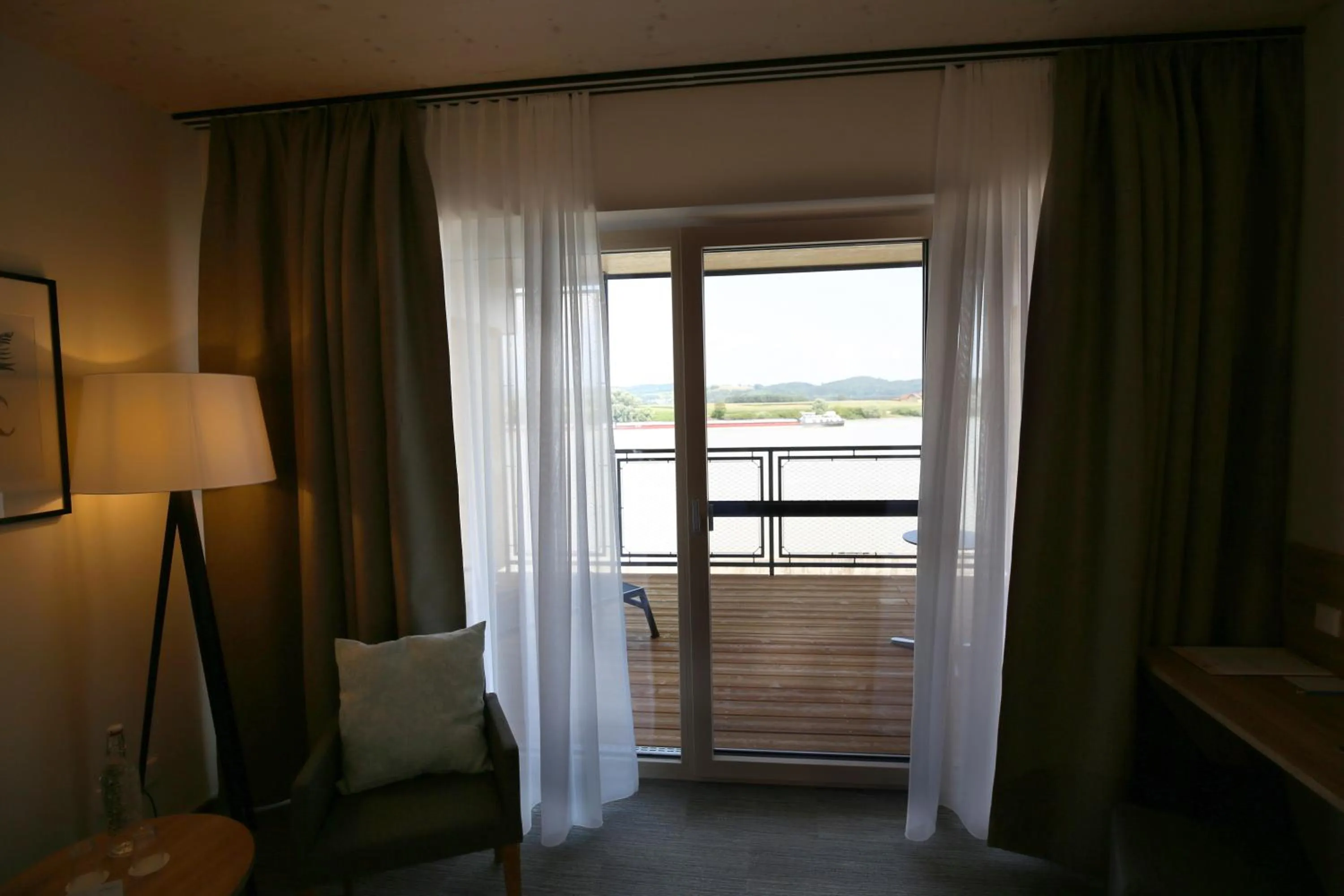 Balcony/Terrace in Donau Lodge