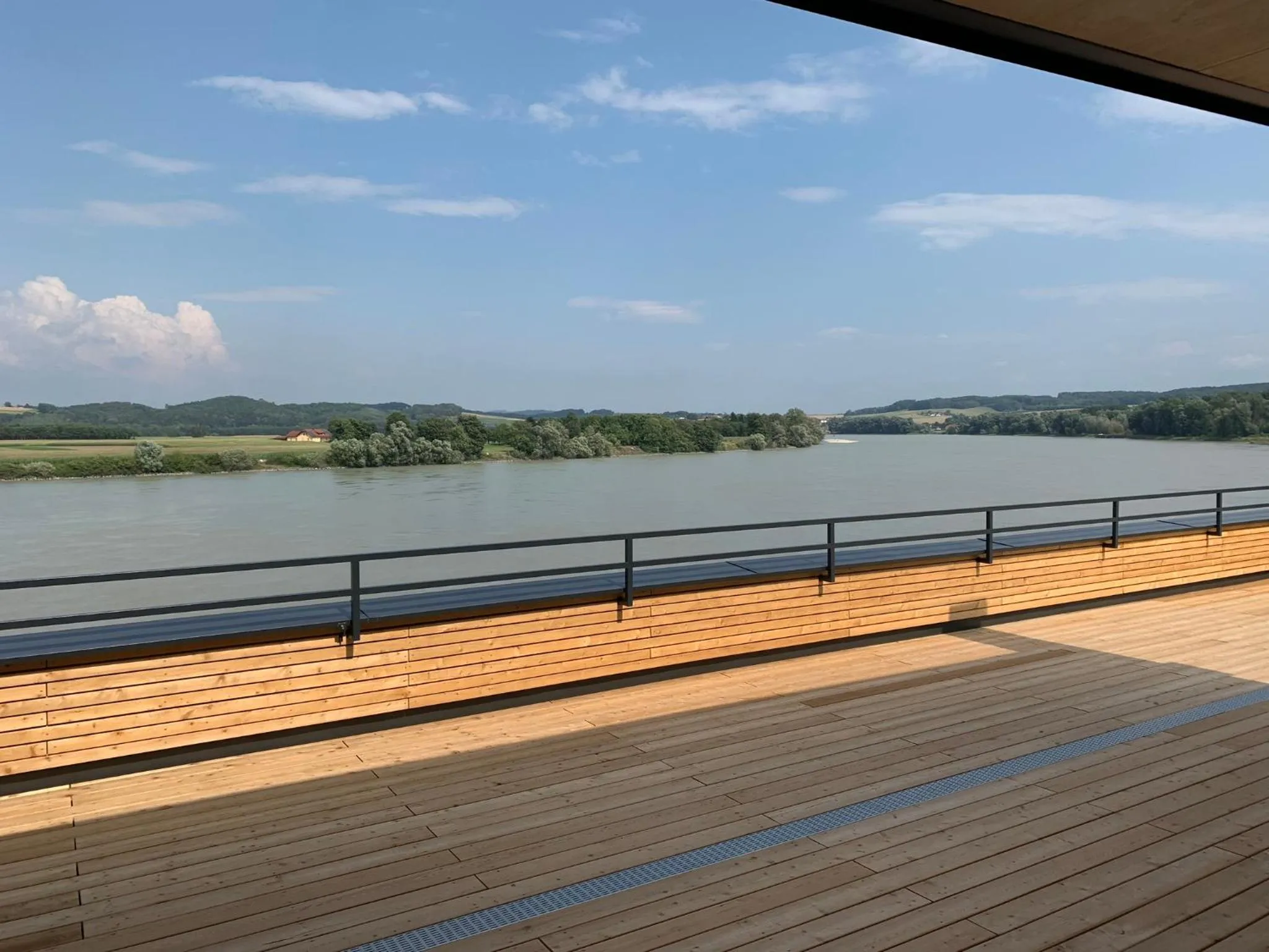 Balcony/Terrace in Donau Lodge