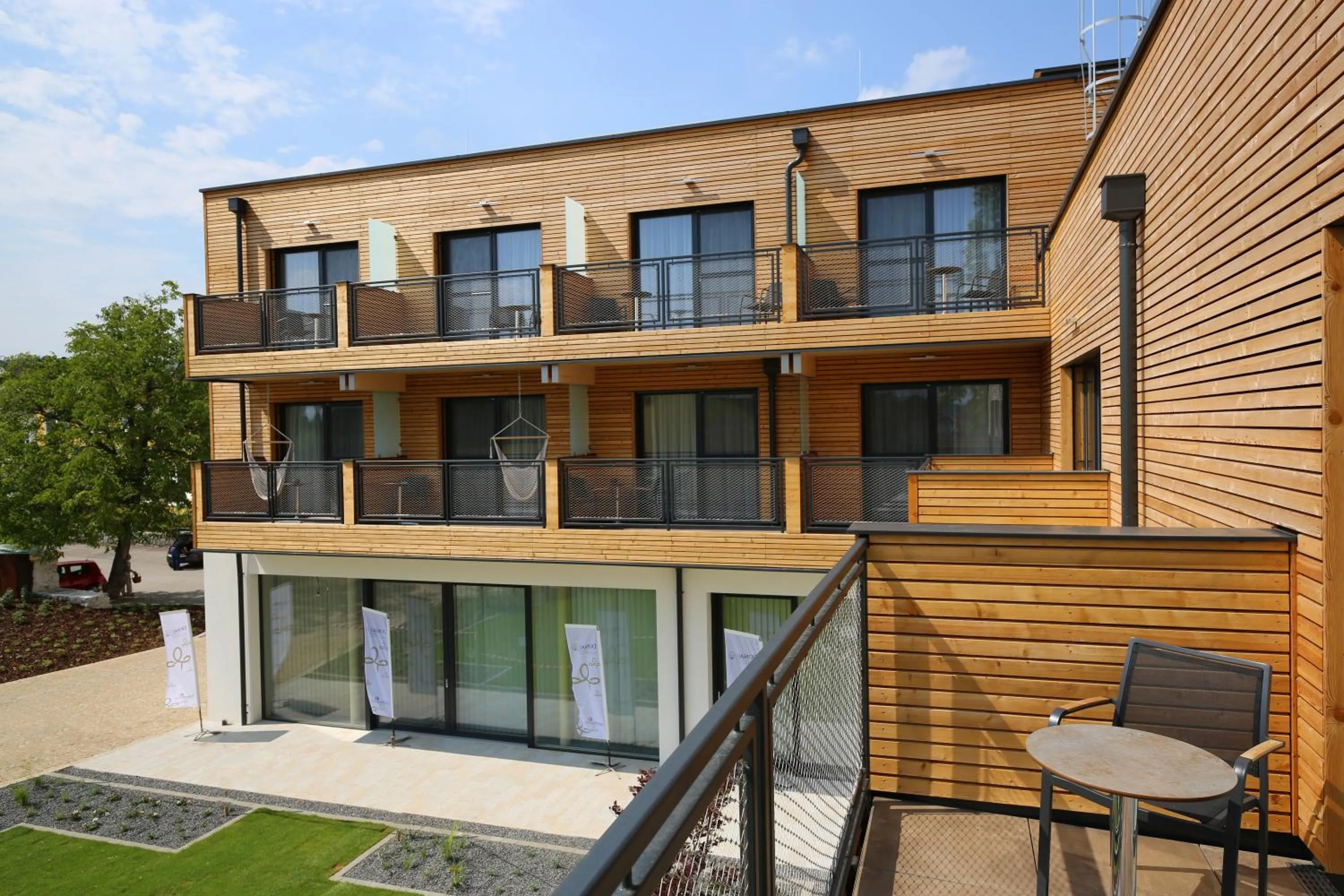 Property building in Donau Lodge