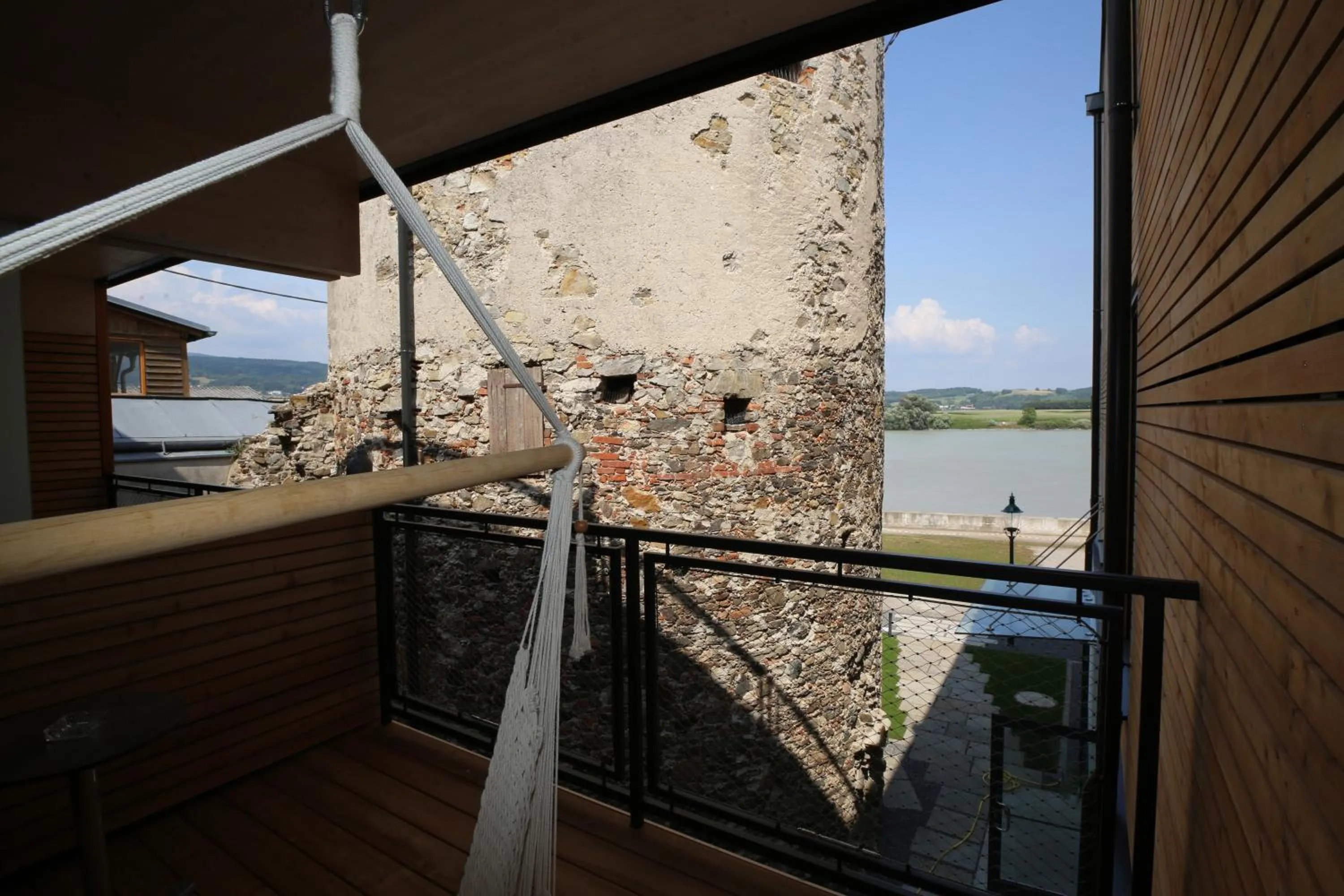 Balcony/Terrace in Donau Lodge