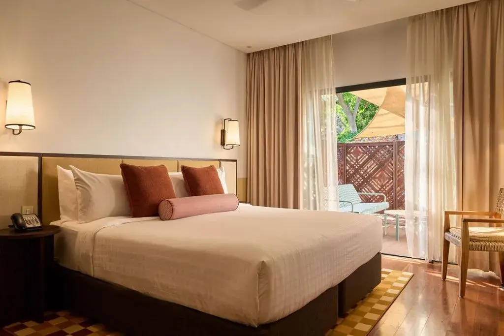 Bed in Pinctada Hotel Broome Bed in Pinctada Hotel Broome