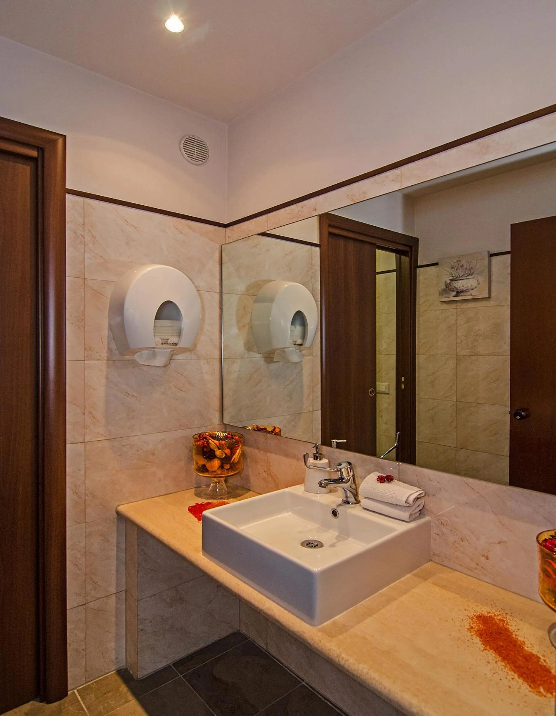 Toilet in Hotel Bencista'