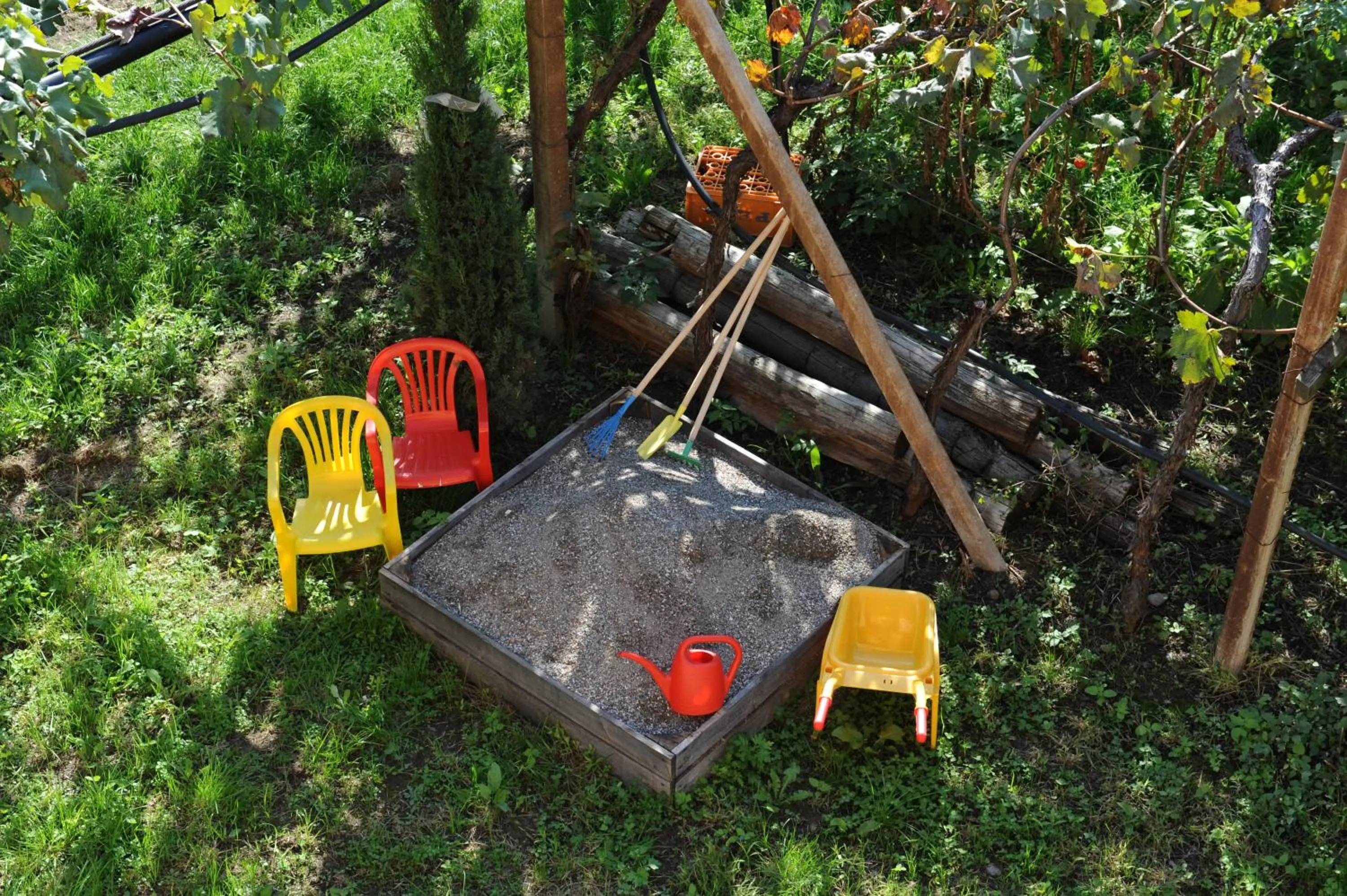 Children play ground in Urbanhof Prantenberger