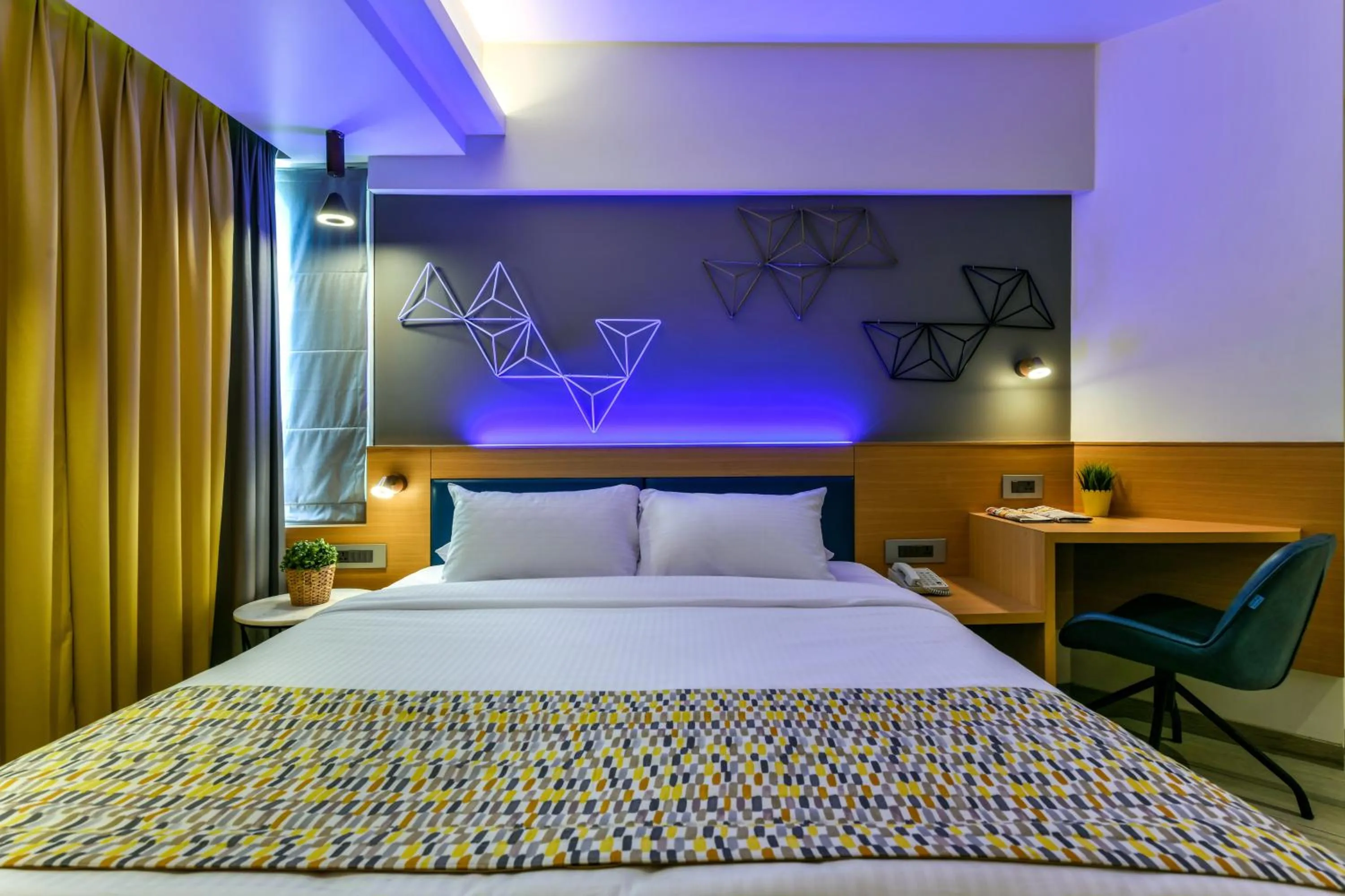 Bedroom, Bed in Indie Stays, BKC