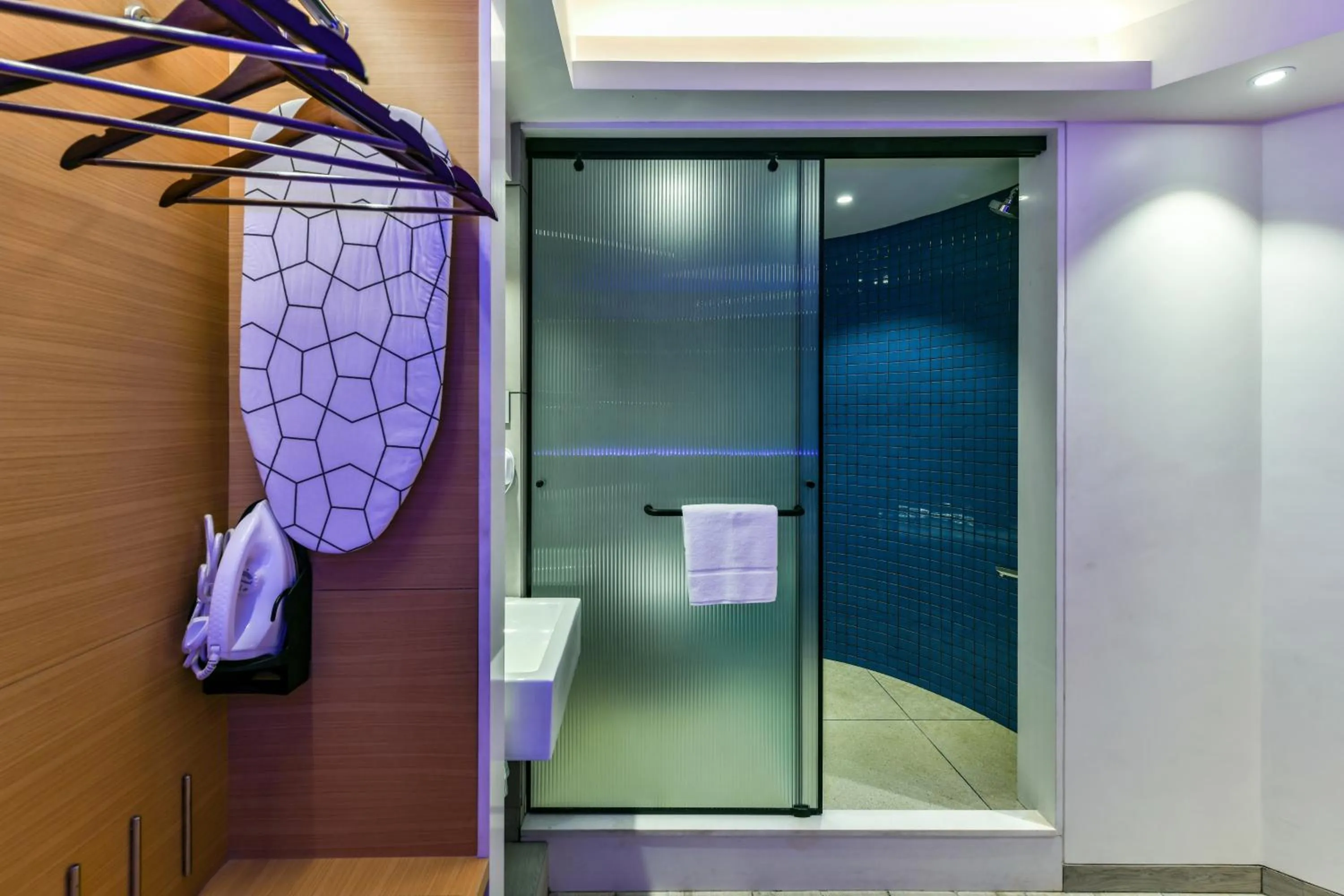 Shower in Indie Stays, BKC