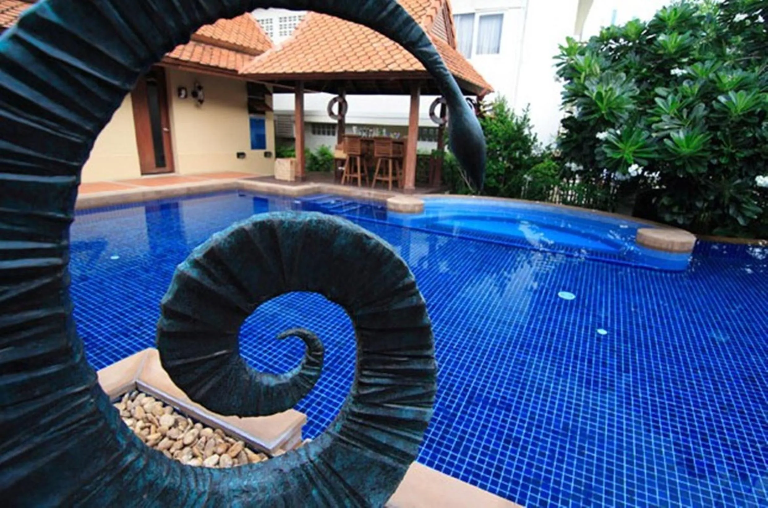 Swimming pool in Rose Hotel