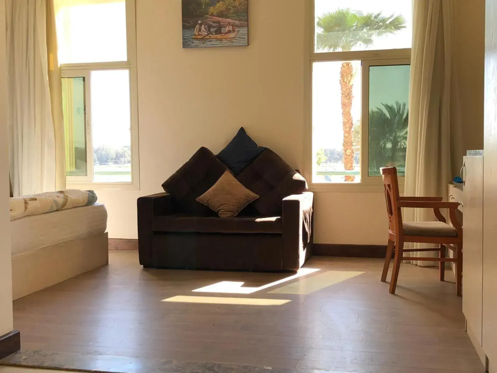 Double or Twin Room with Pool View - single occupancy in Loaloa Garden View Maadi Hostel Double or Twin Room with Pool View - single occupancy in Loaloa Garden View Maadi Hostel