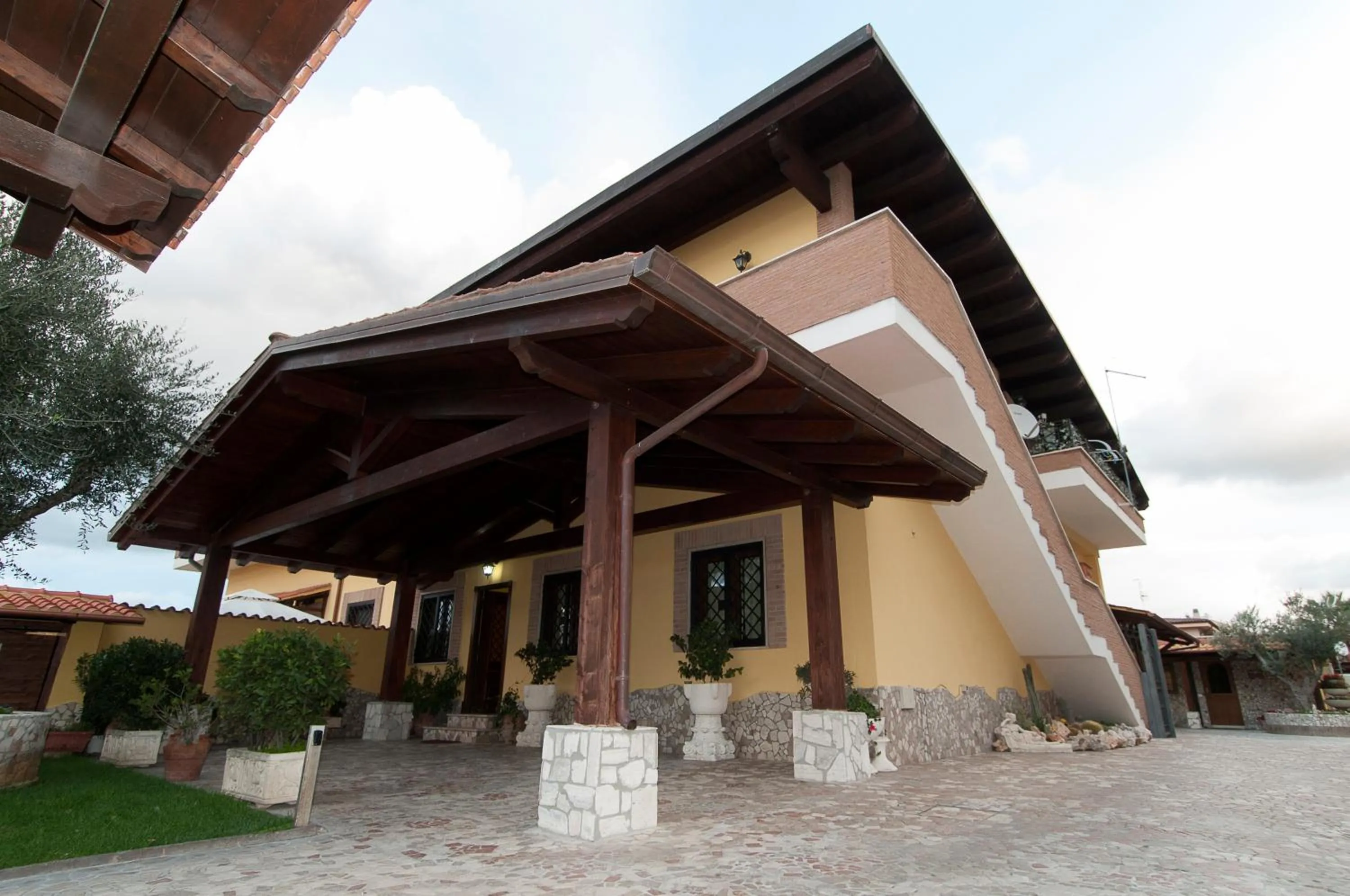 Facade/entrance in EneaHouse