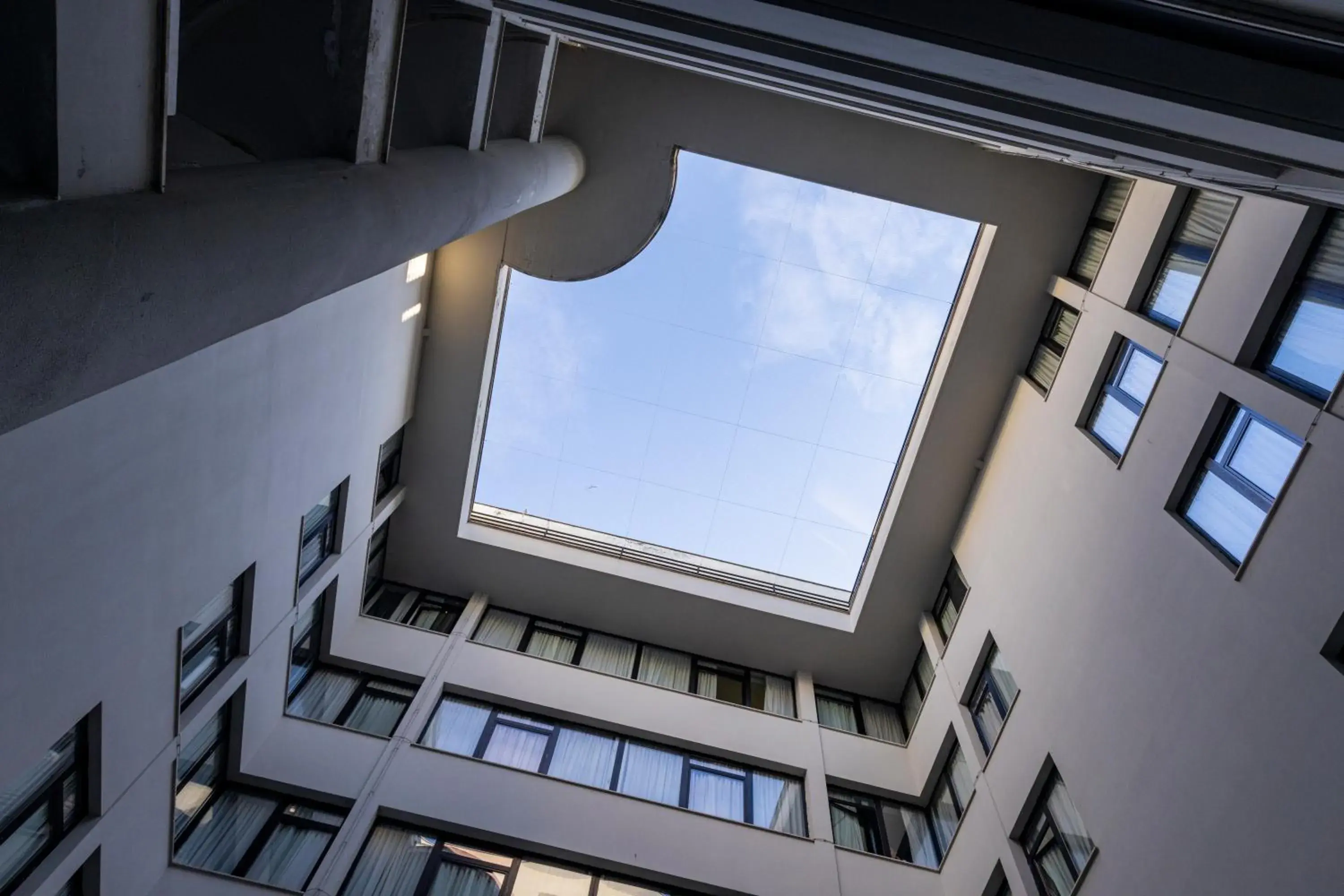 Inner courtyard view in The Caesar Roma Inner courtyard view in The Caesar Roma