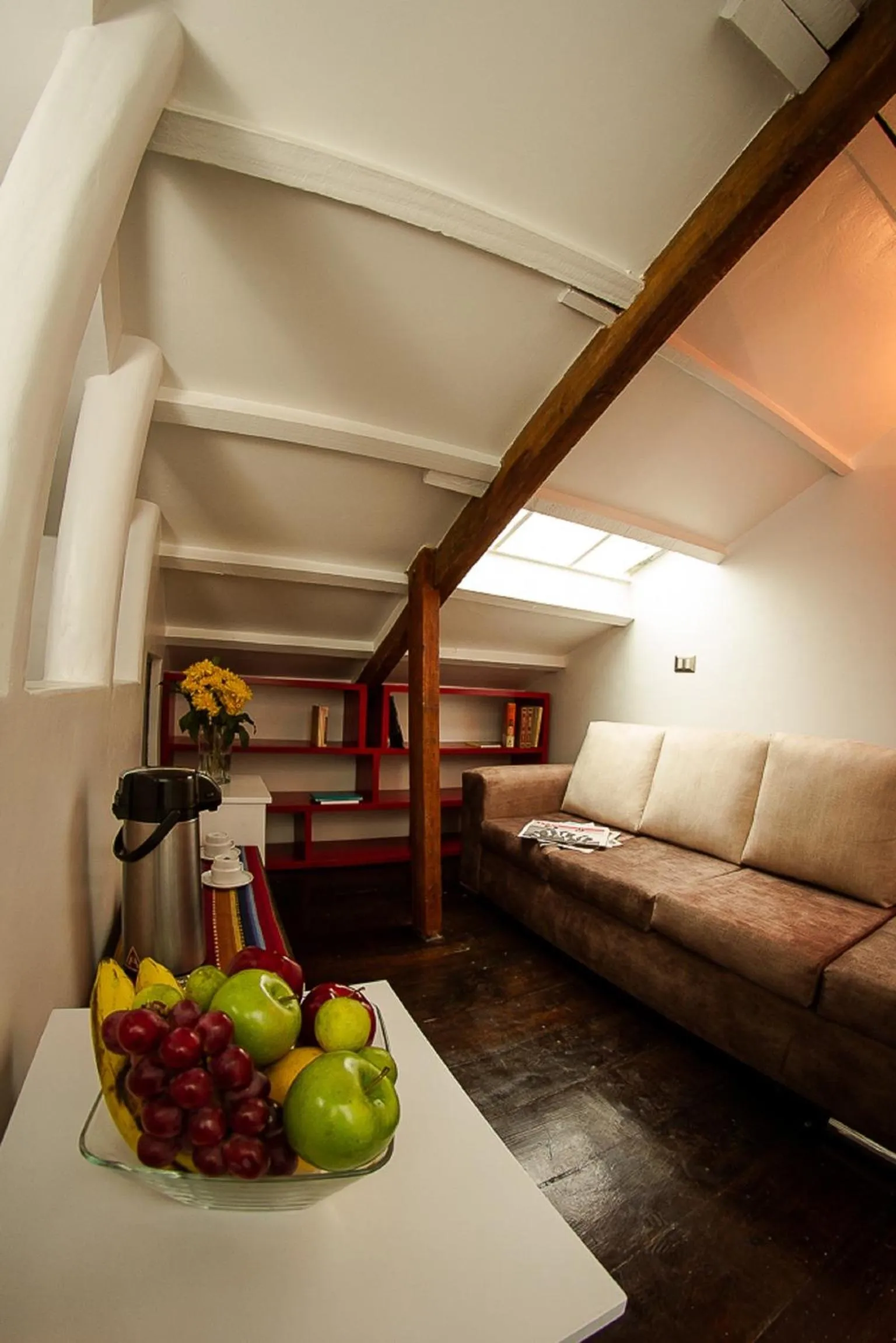 Living room in Wakapunku Boutique Hotel