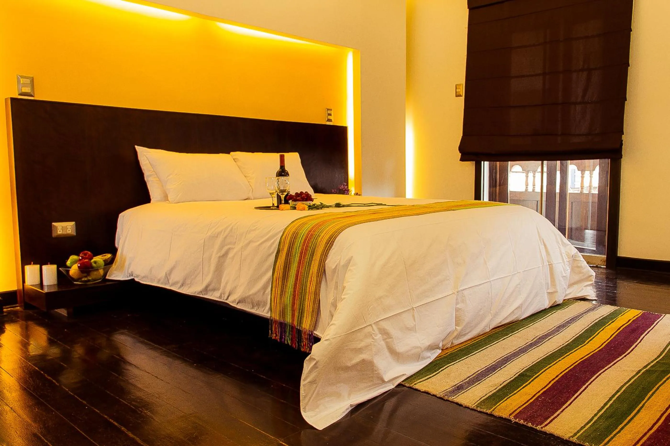 Bed in Wakapunku Boutique Hotel
