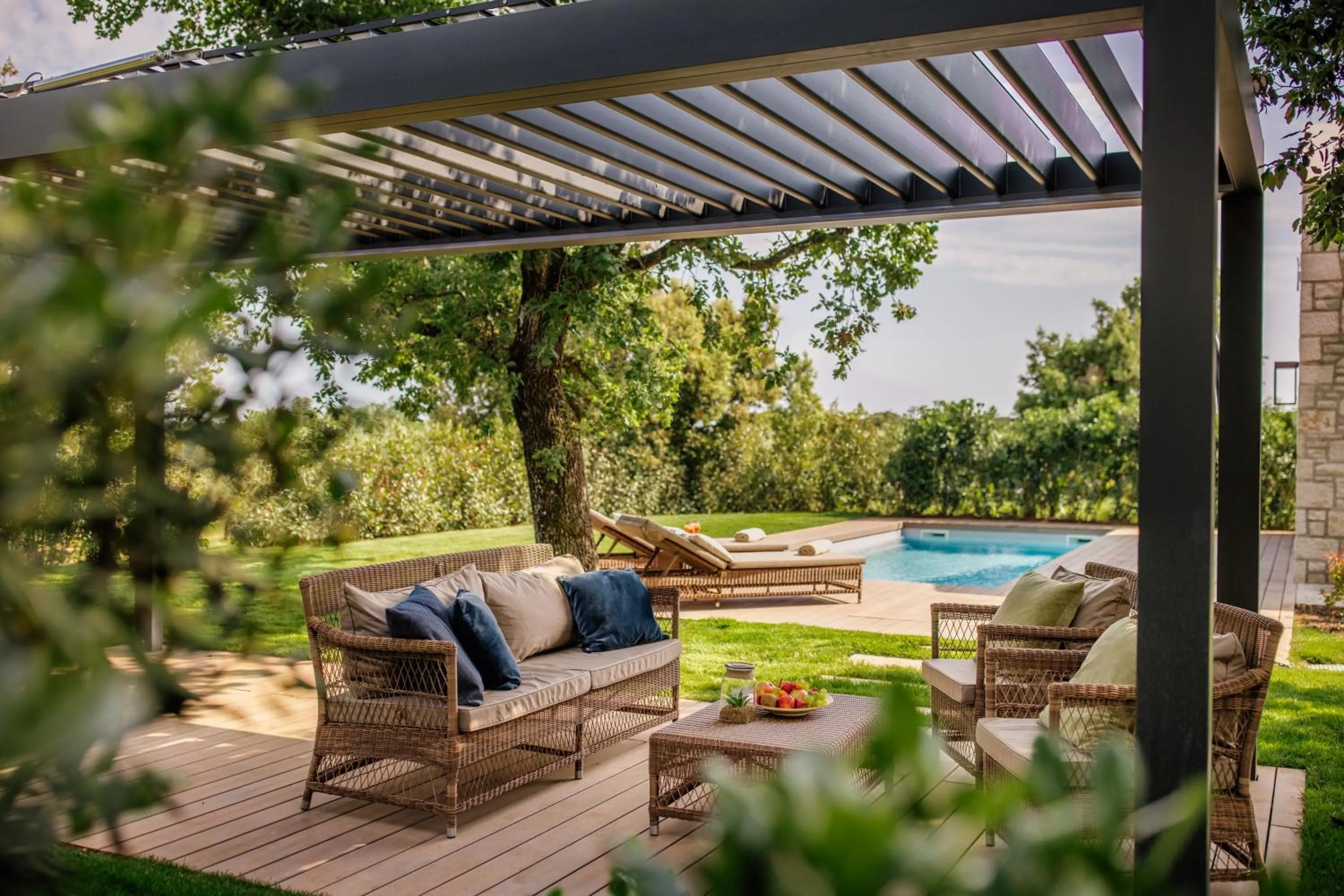 Patio in Meneghetti Wine Hotel and Winery - Relais & Chateaux