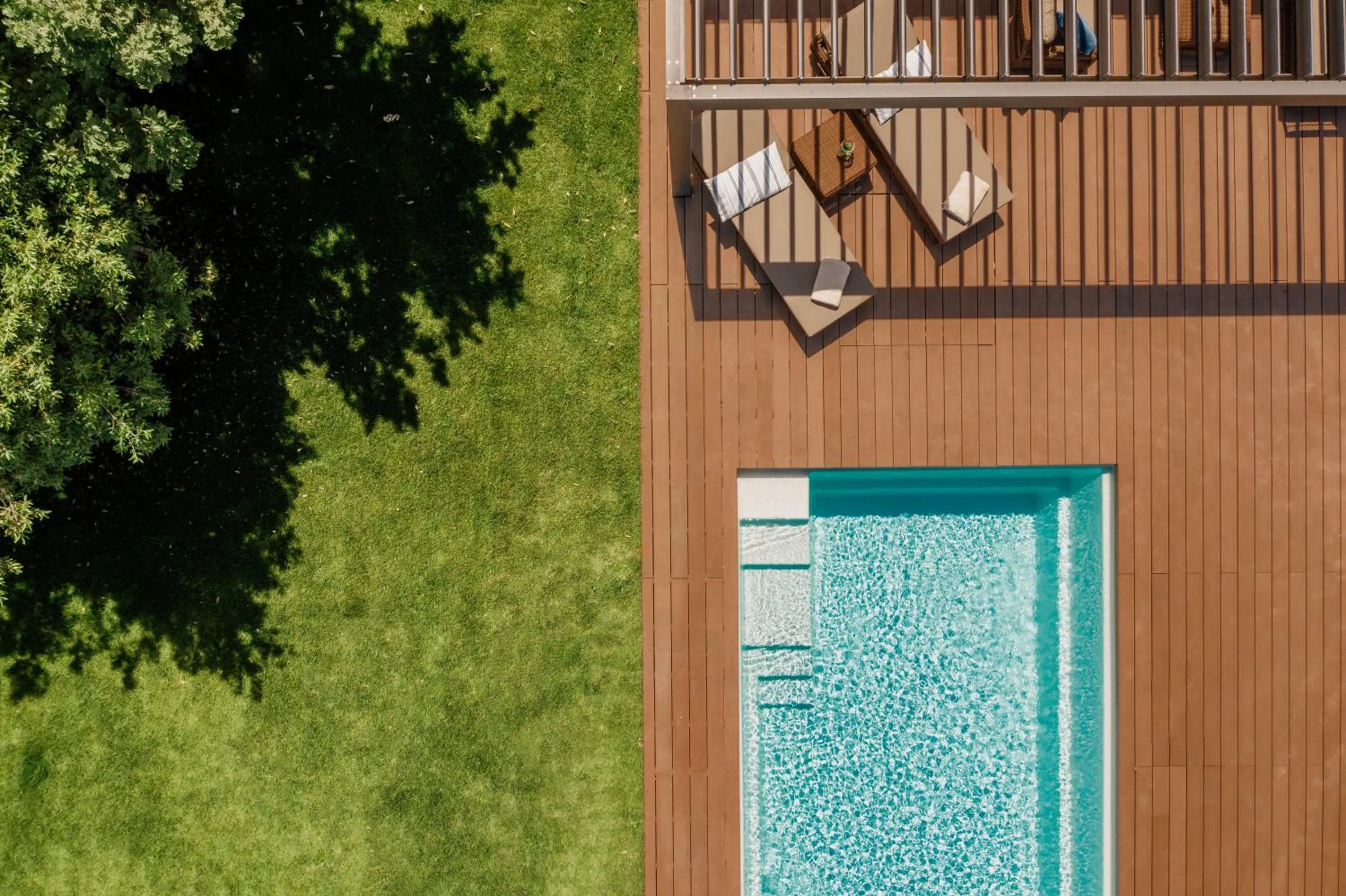 Pool view in Meneghetti Wine Hotel and Winery - Relais & Chateaux