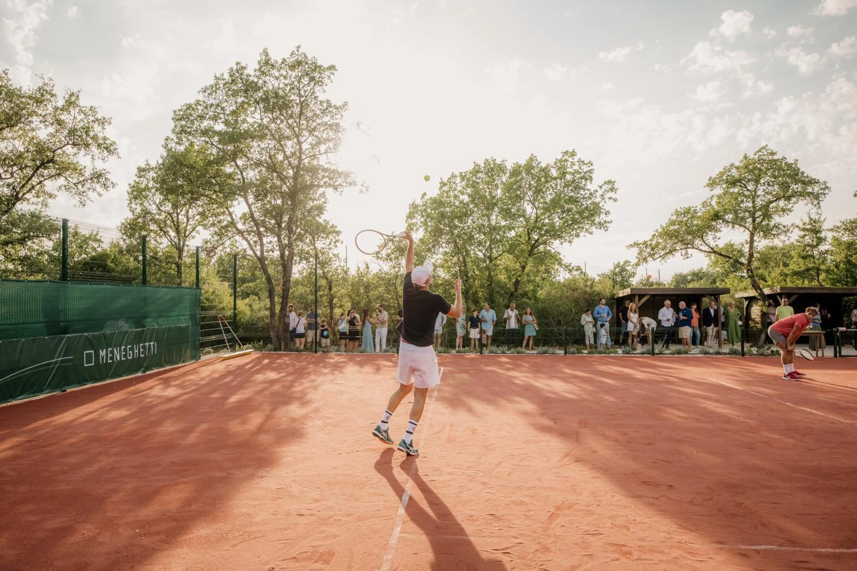 Tennis court in Meneghetti Wine Hotel and Winery - Relais & Chateaux