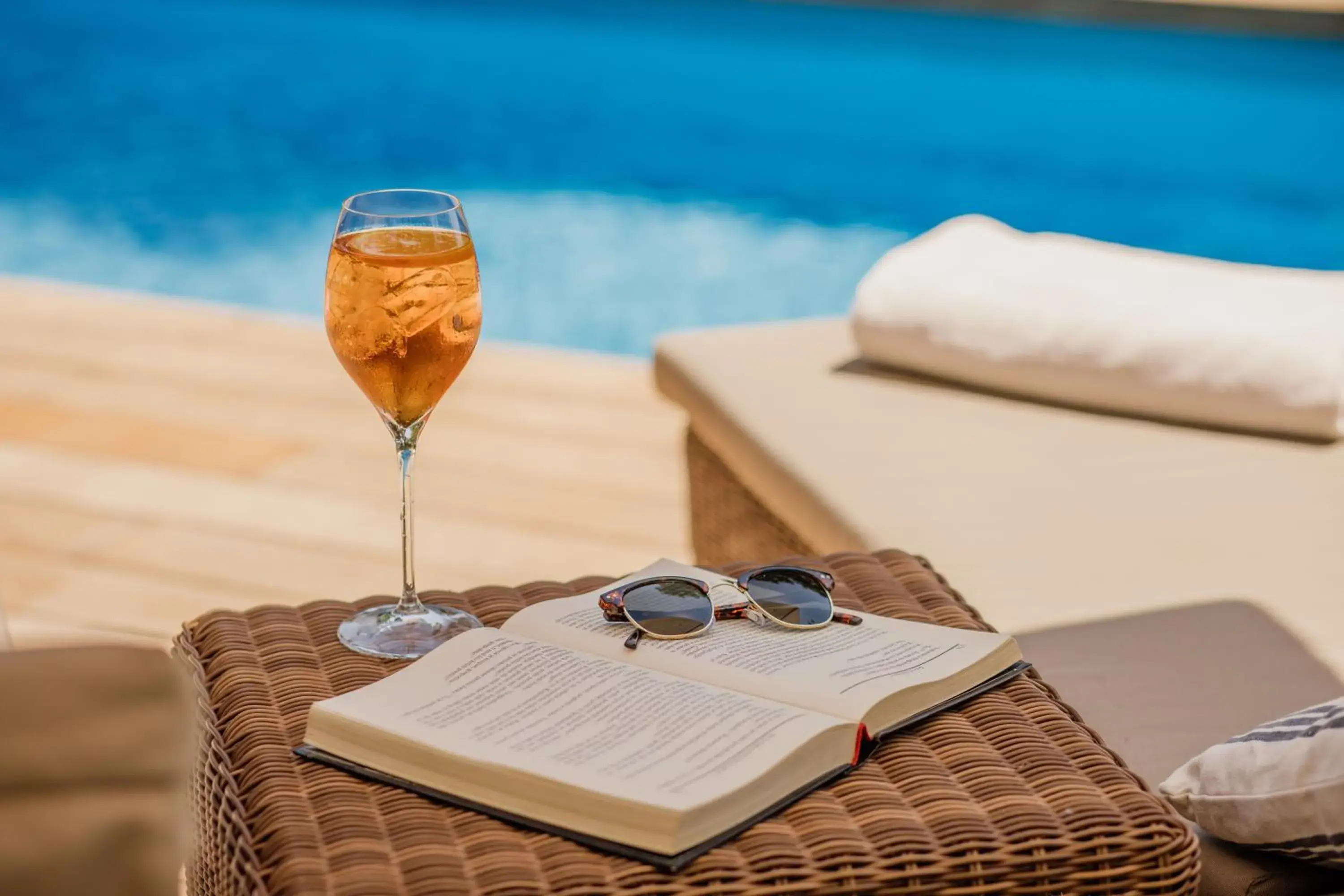 Swimming pool in Meneghetti Wine Hotel and Winery - Relais & Chateaux Swimming pool in Meneghetti Wine Hotel and Winery - Relais & Chateaux