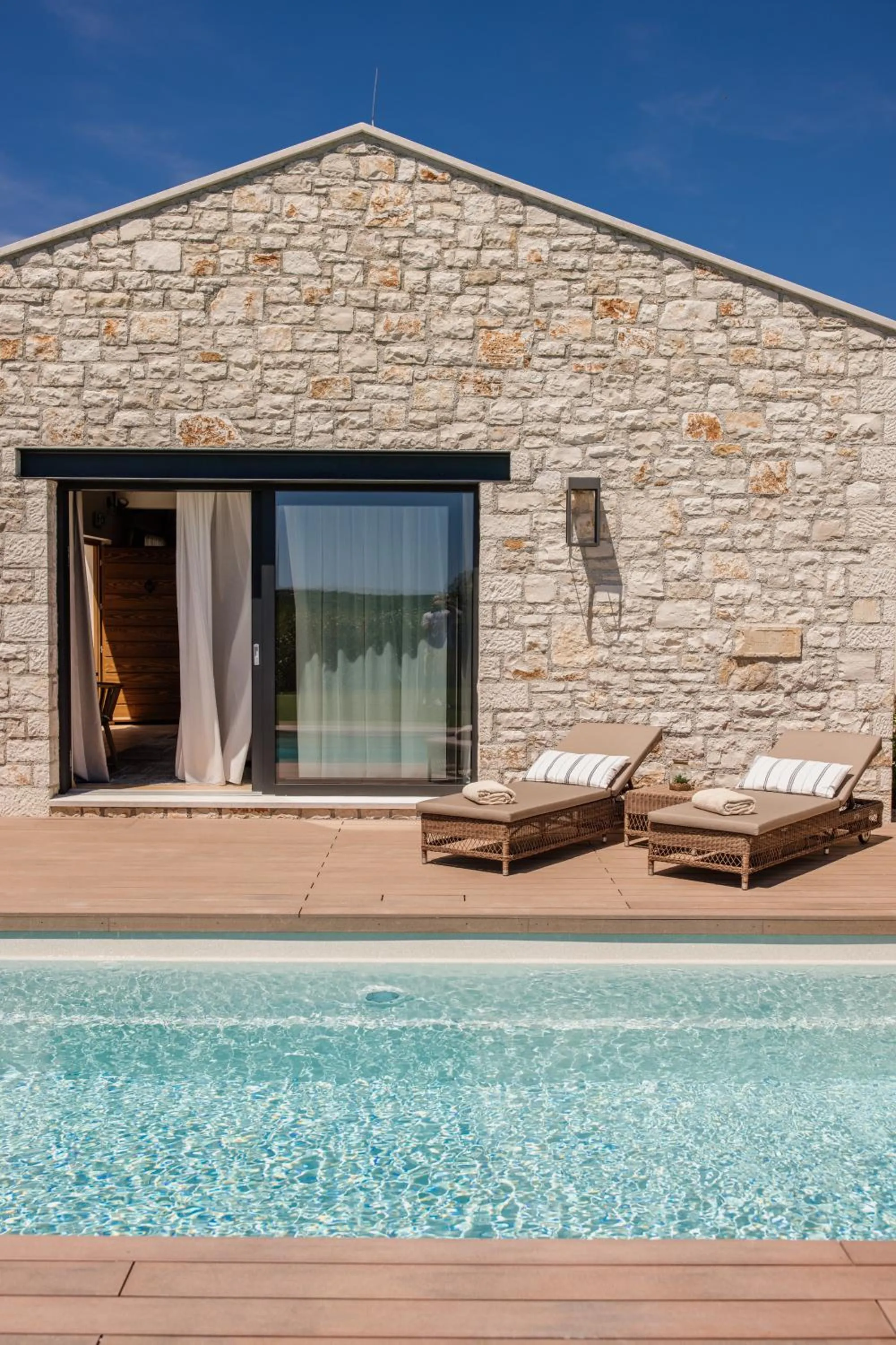 Swimming pool in Meneghetti Wine Hotel and Winery - Relais & Chateaux