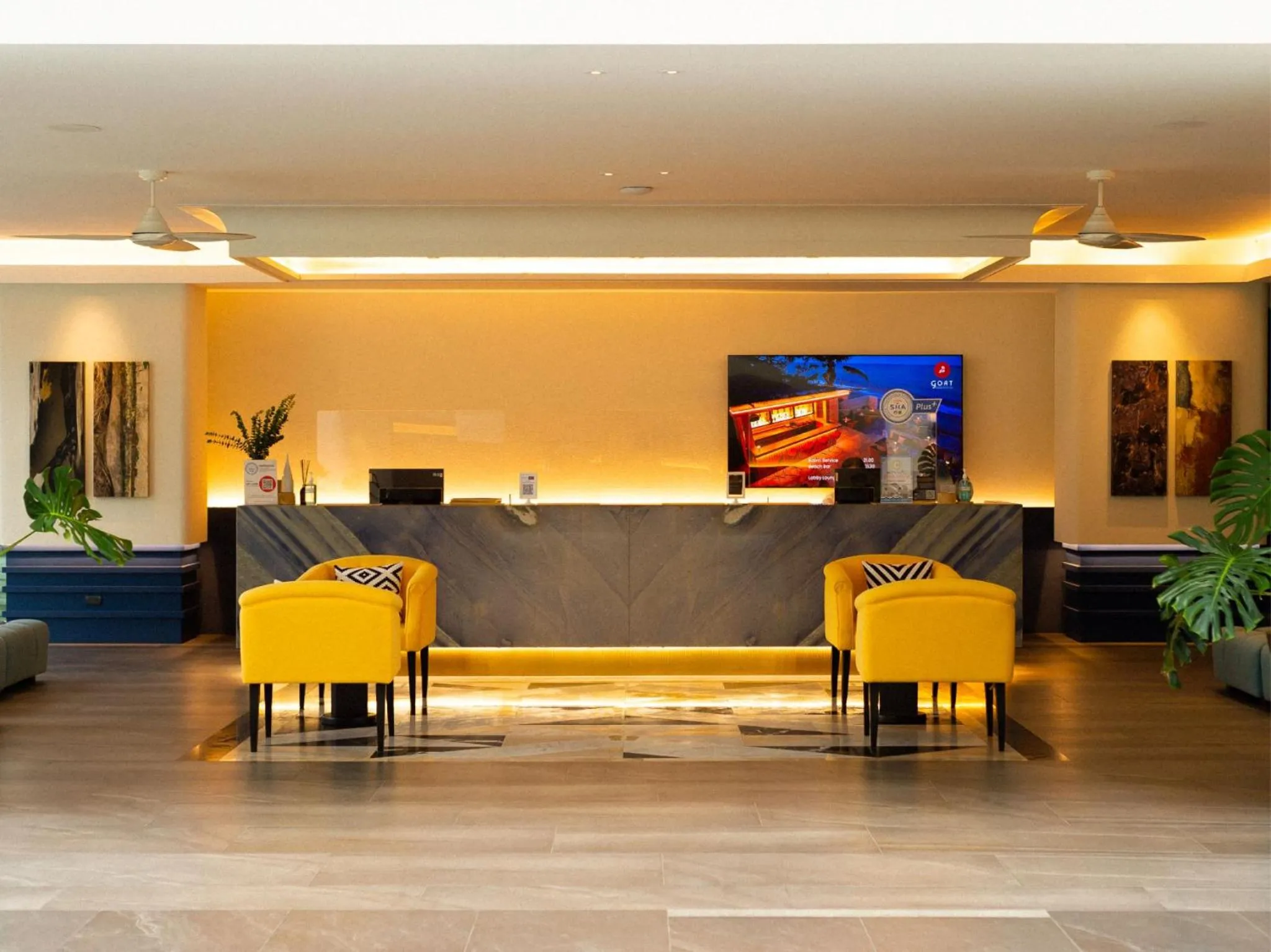 Lobby or reception in RELO' The Urban Escape - Huahin