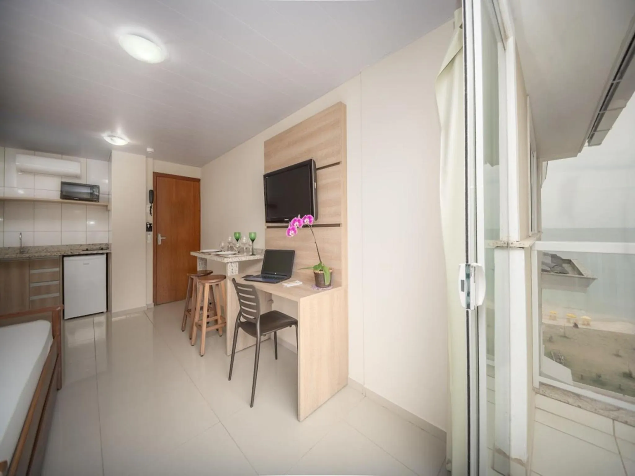 Bed in Hotel Monteiro Canasvieiras