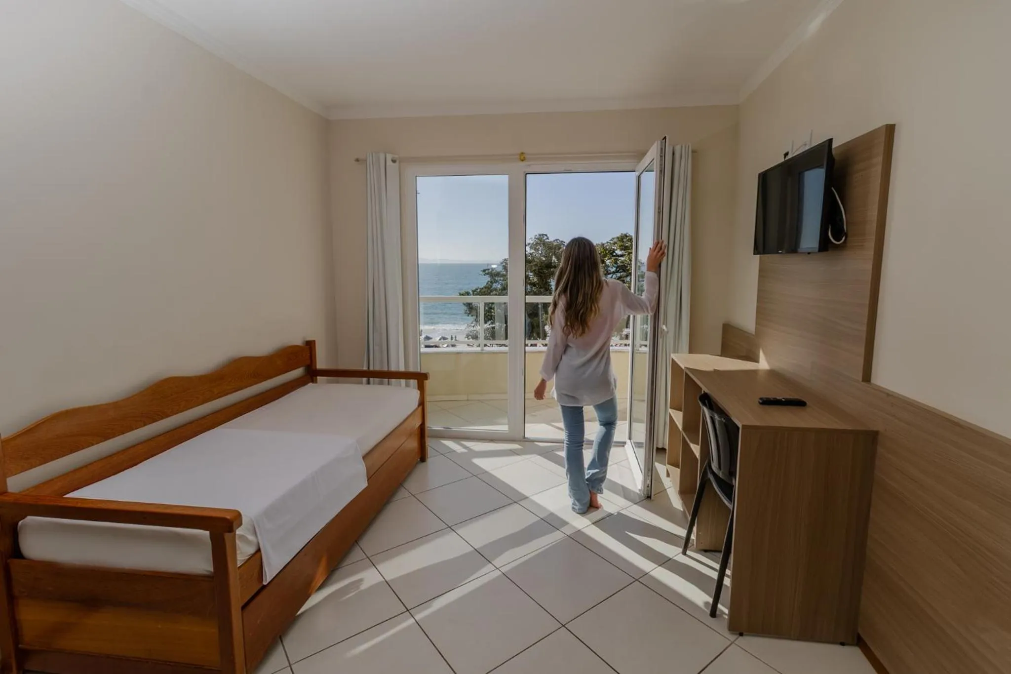 Bed in Hotel Monteiro Canasvieiras