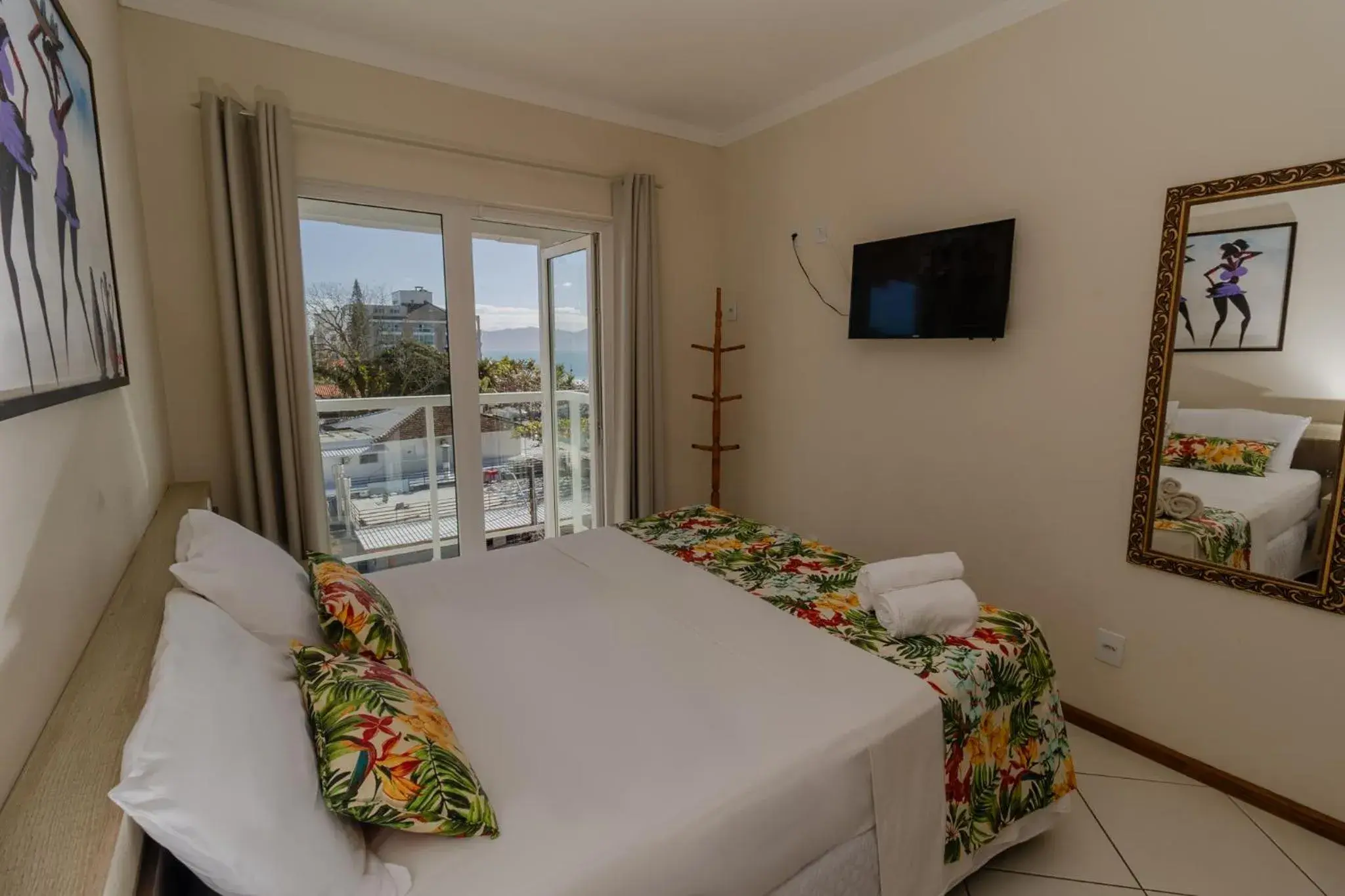 Bed in Hotel Monteiro Canasvieiras Bed in Hotel Monteiro Canasvieiras