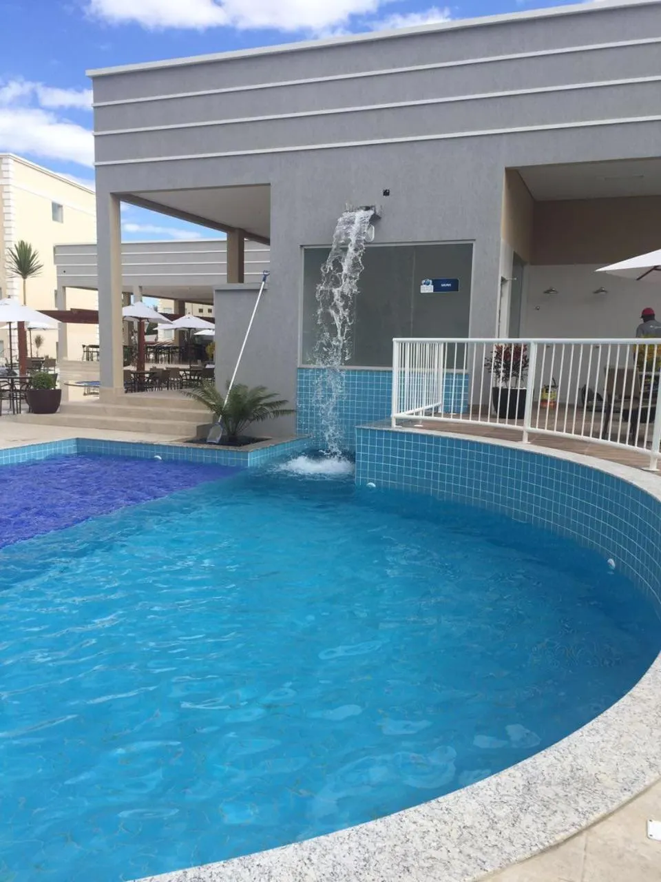 Swimming pool in Encontro das Aguas