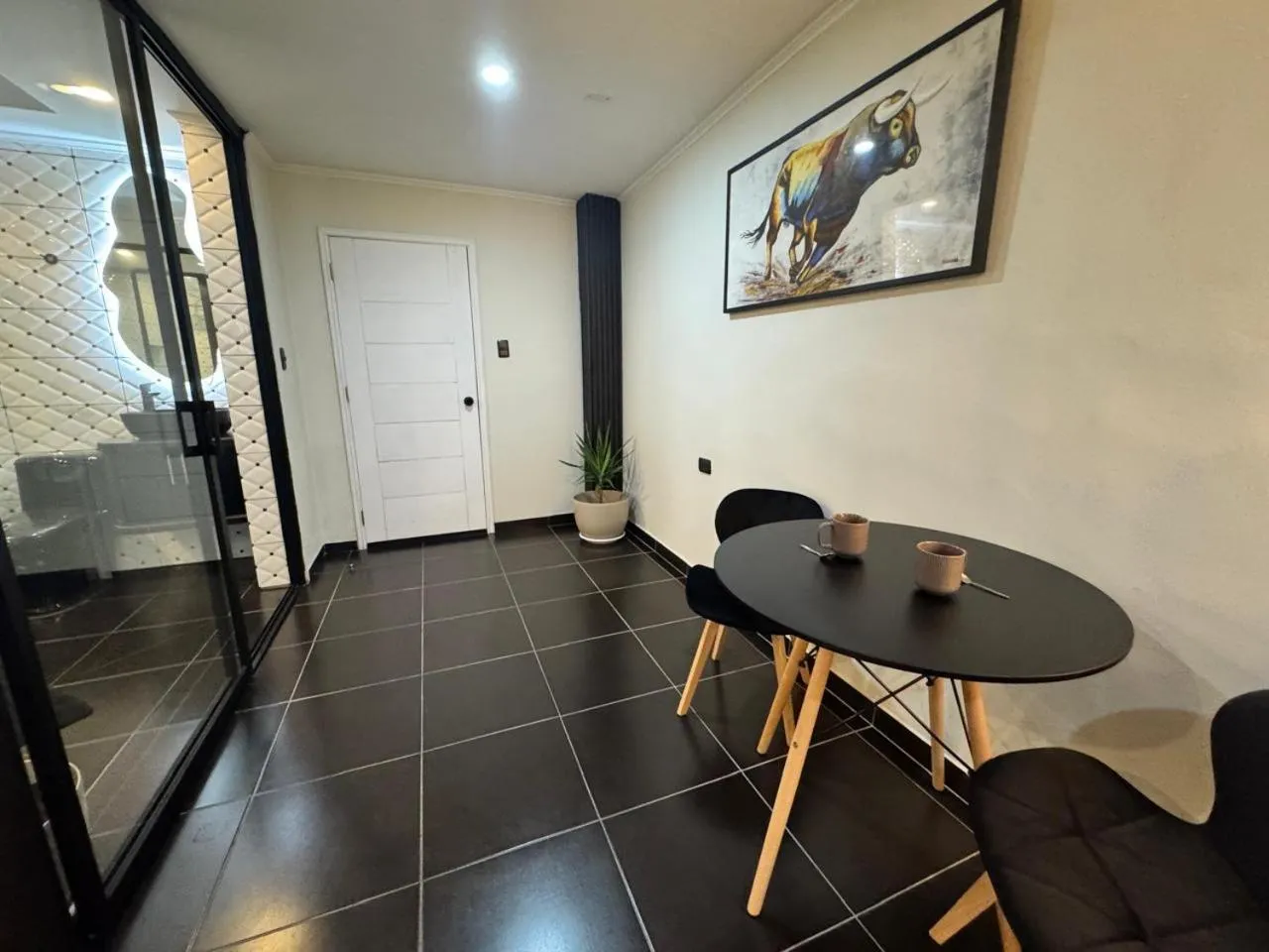 Seating area in Residencial Don Santiago