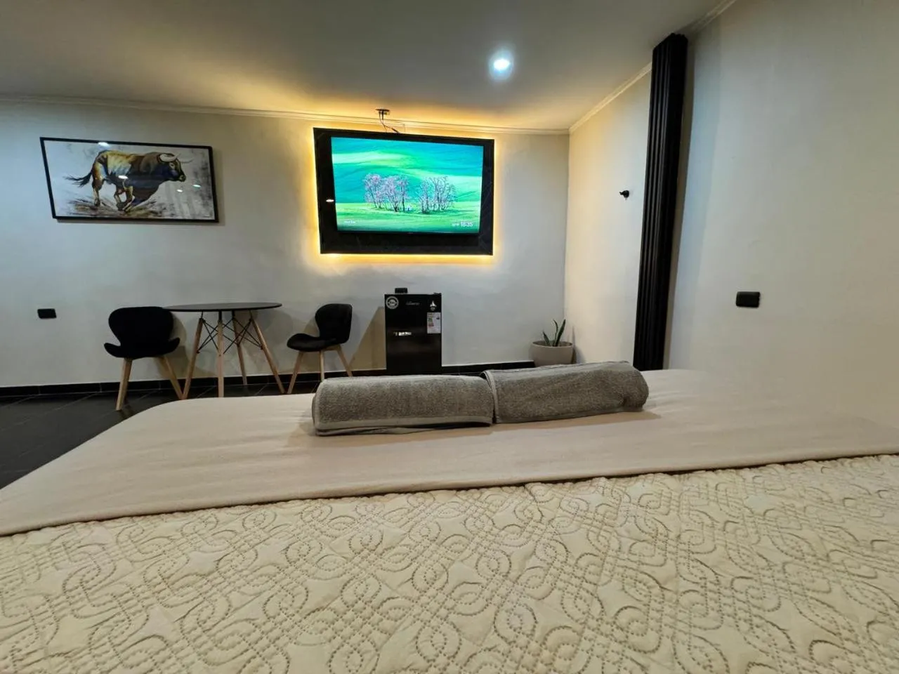 Bed in Residencial Don Santiago