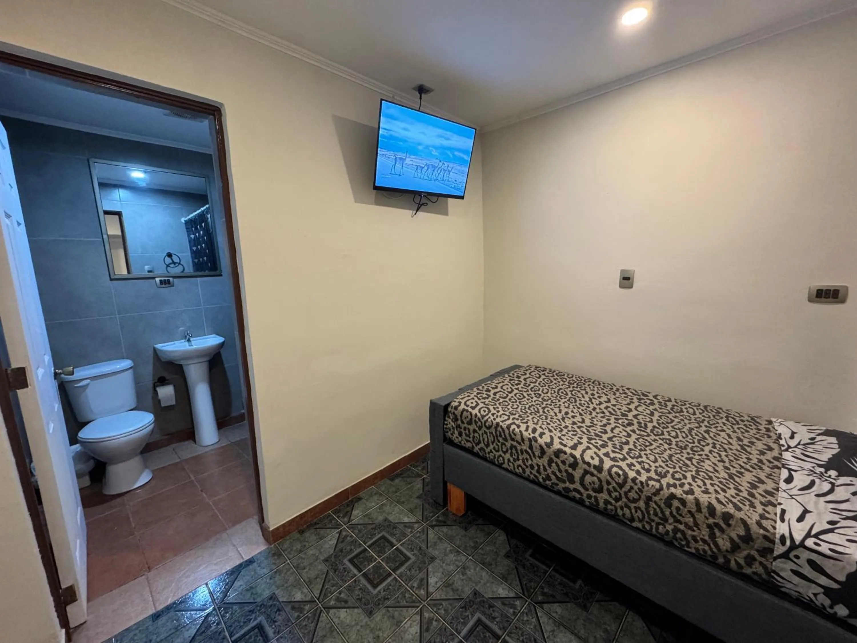 Bed in Residencial Don Santiago