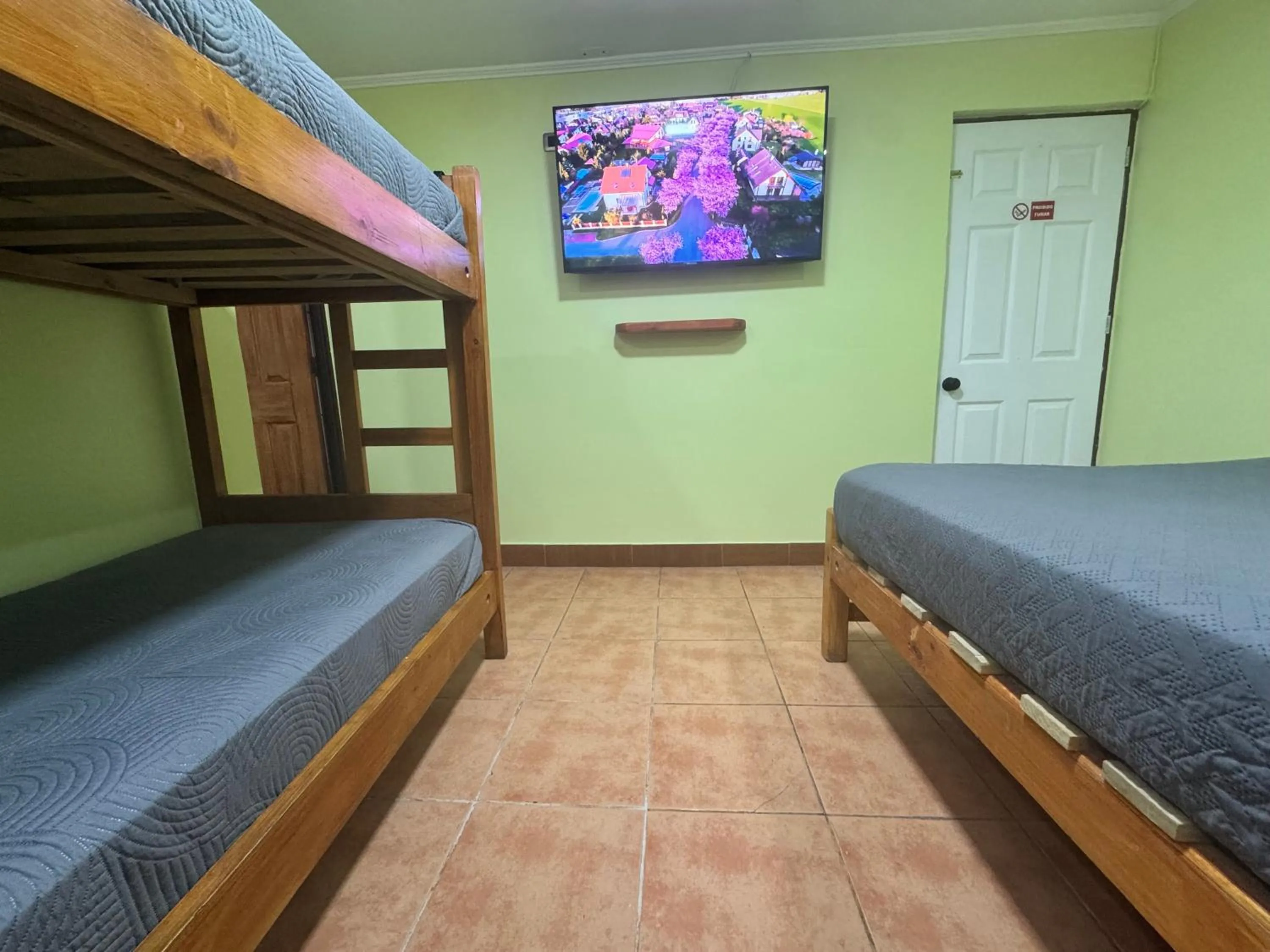 Bed in Residencial Don Santiago