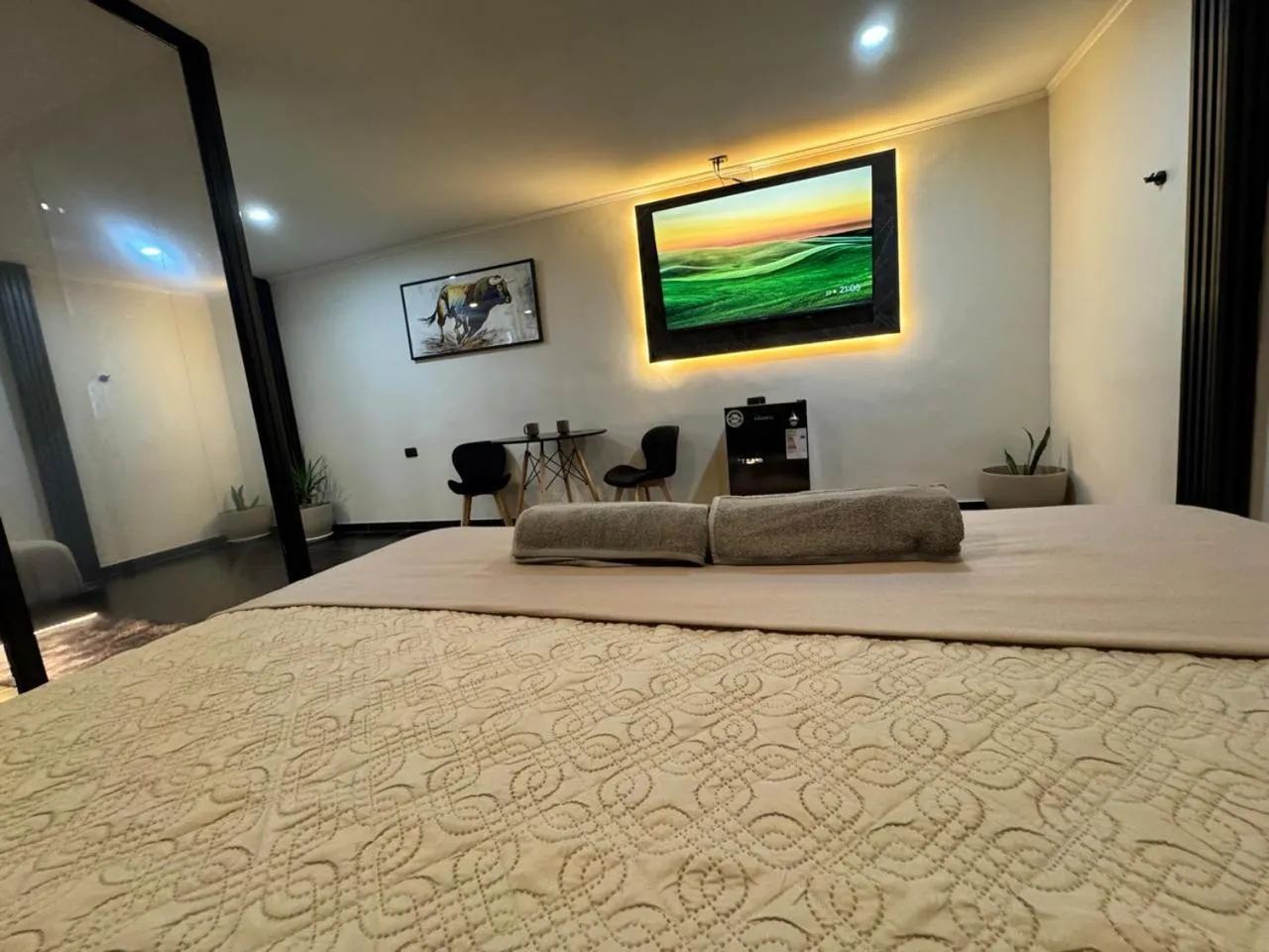 Photo of the whole room, Bed in Residencial Don Santiago