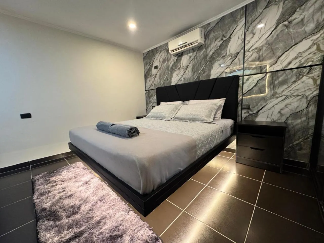 Bed in Residencial Don Santiago