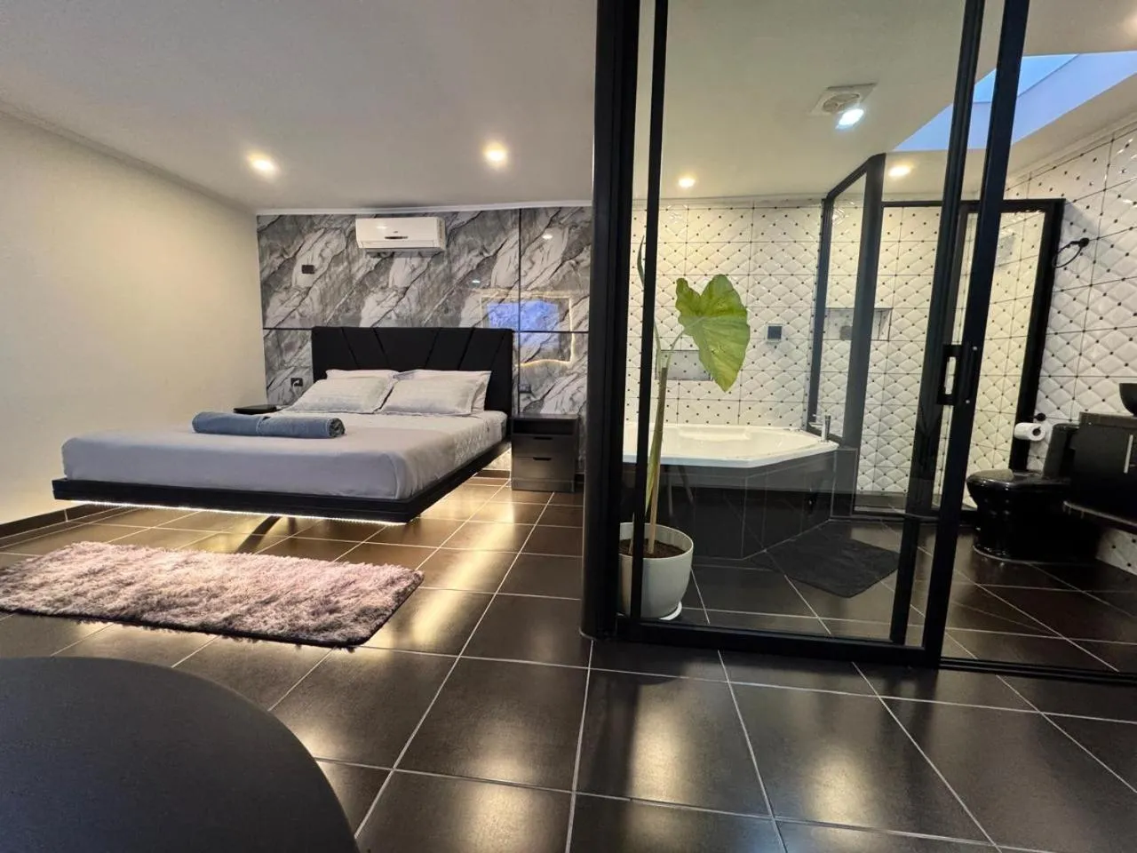 Bed in Residencial Don Santiago