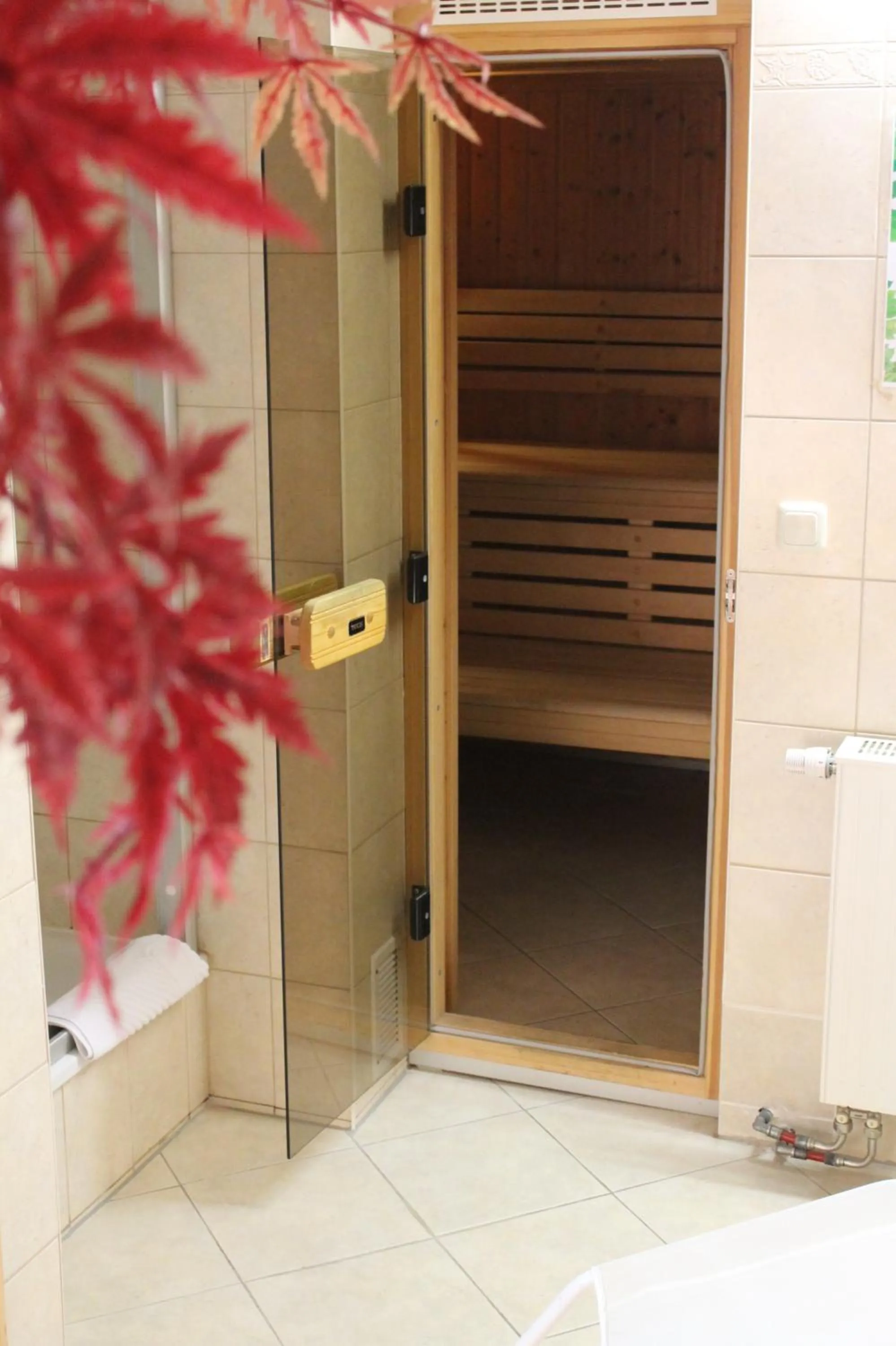 Sauna in Aparthotel Leuchtfeuer Rügen