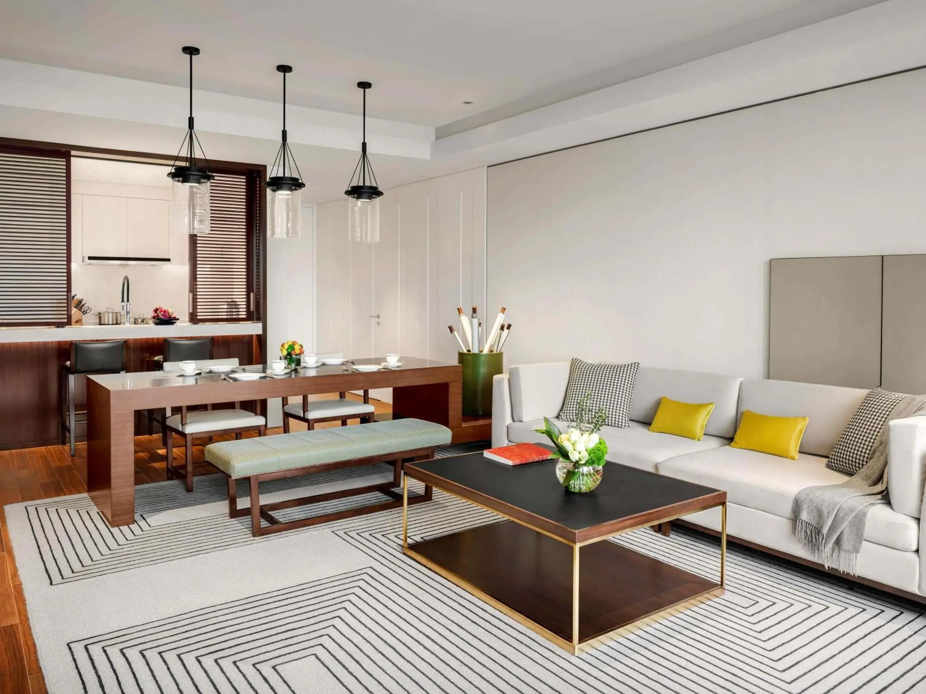 Bedroom in Fairmont Wuhan Bedroom in Fairmont Wuhan