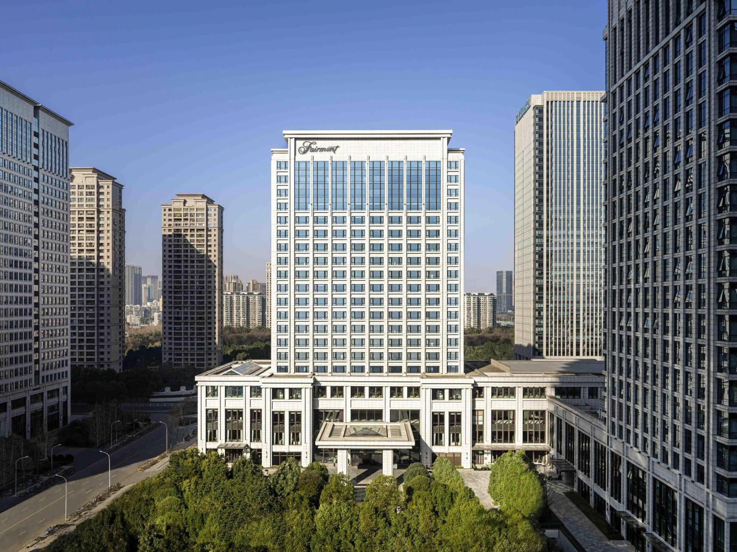 Property building in Fairmont Wuhan