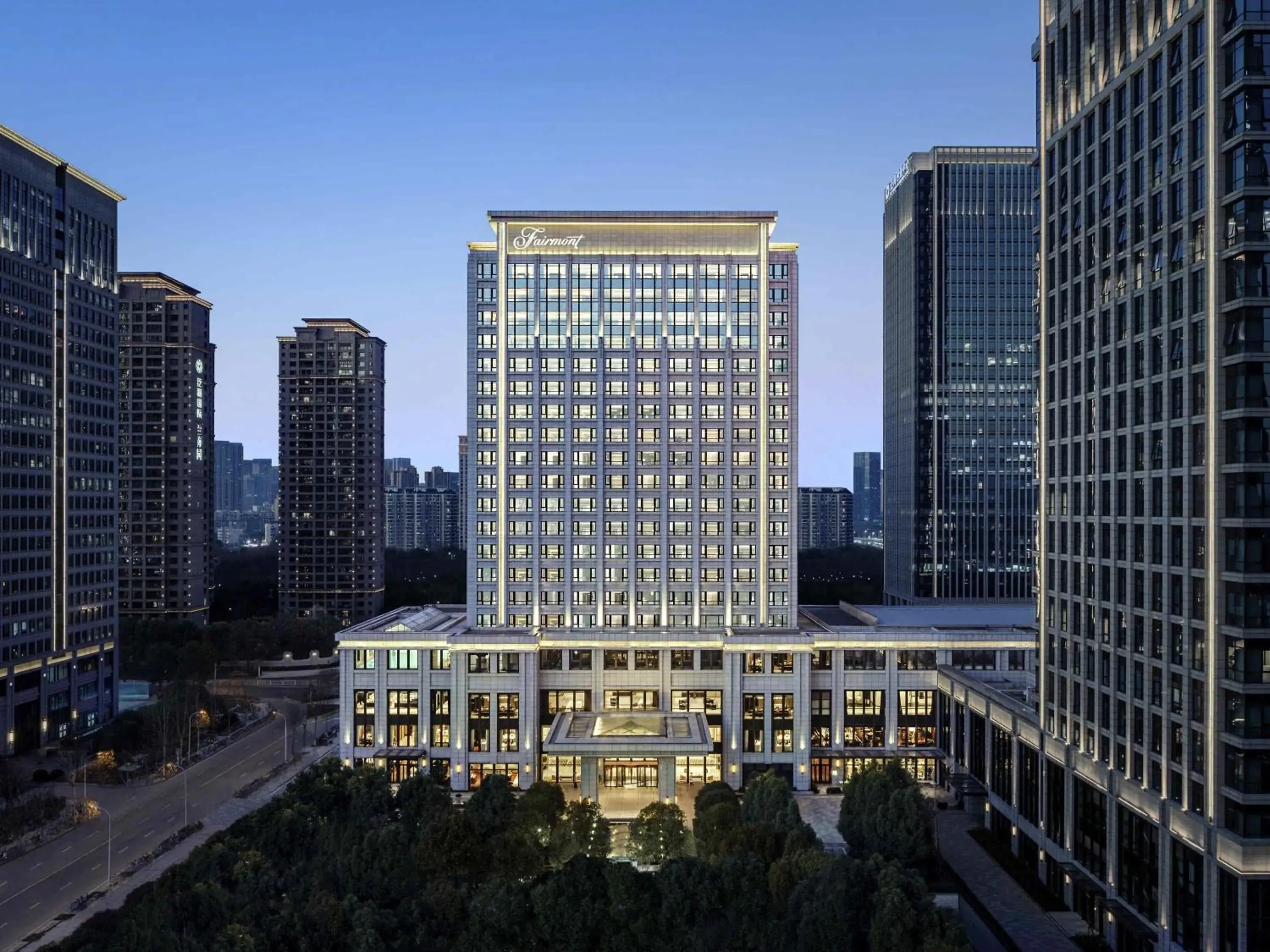 Property building in Fairmont Wuhan Property building in Fairmont Wuhan