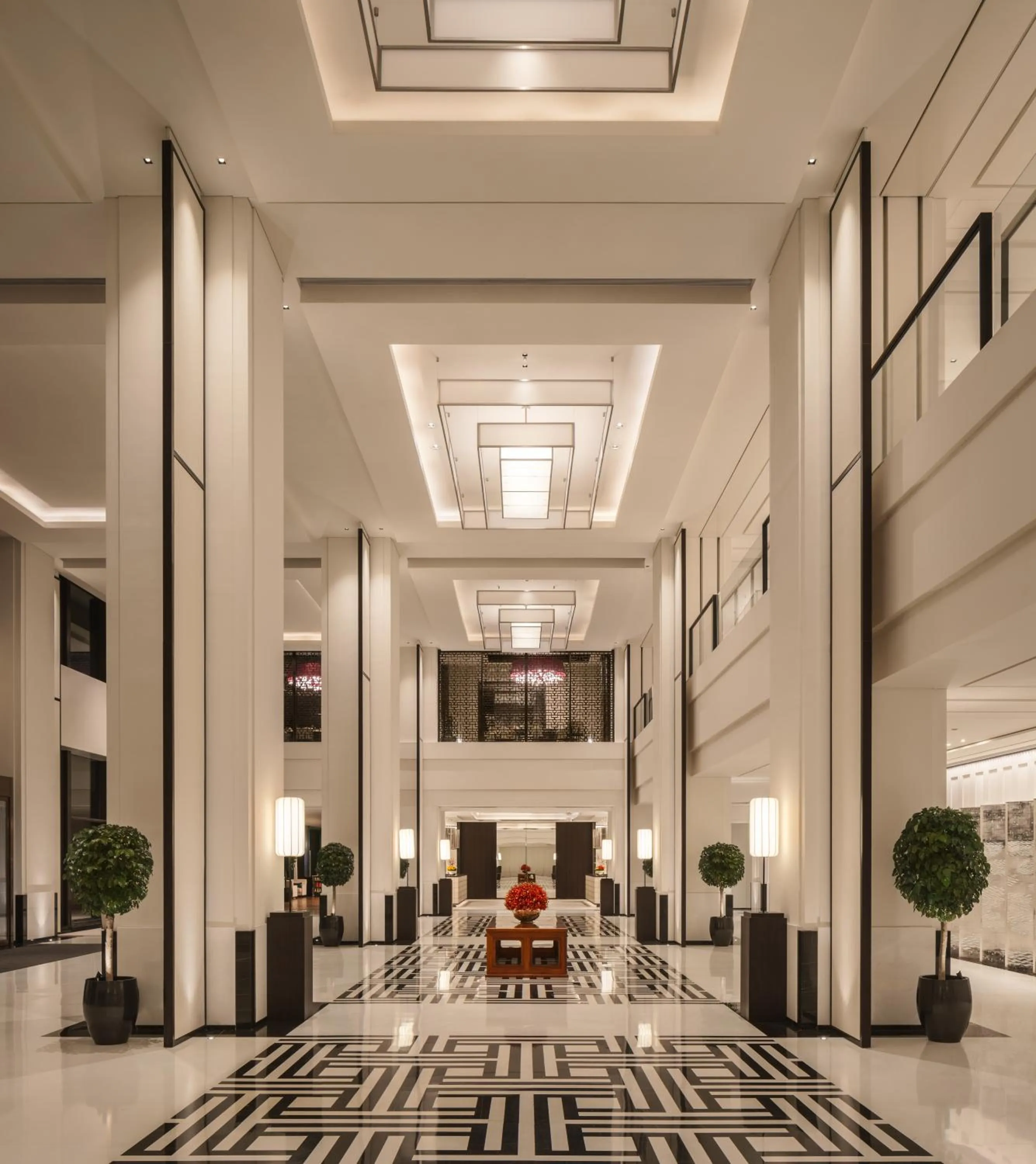 Lobby or reception in Fairmont Wuhan