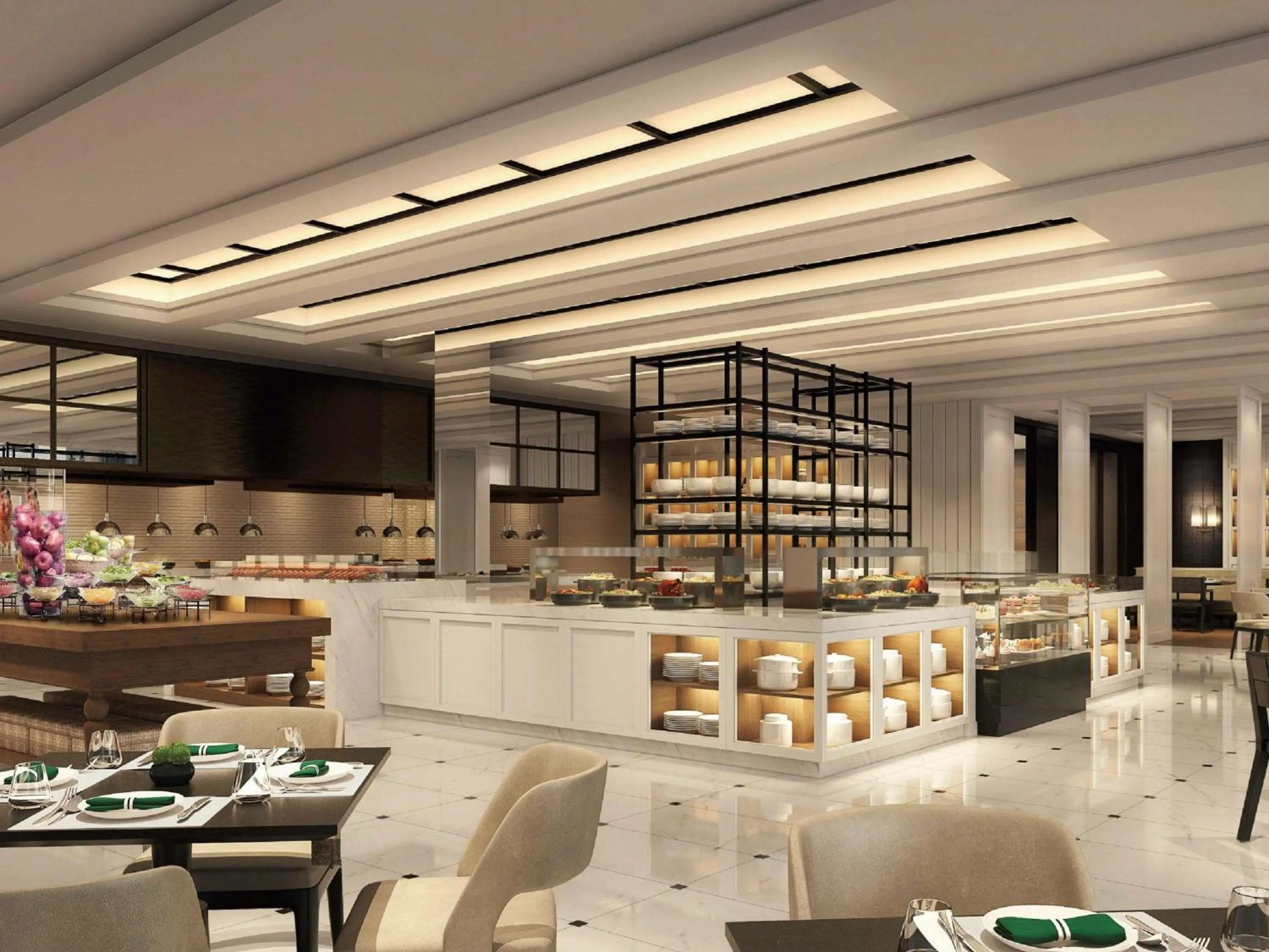 Restaurant/places to eat in Fairmont Wuhan